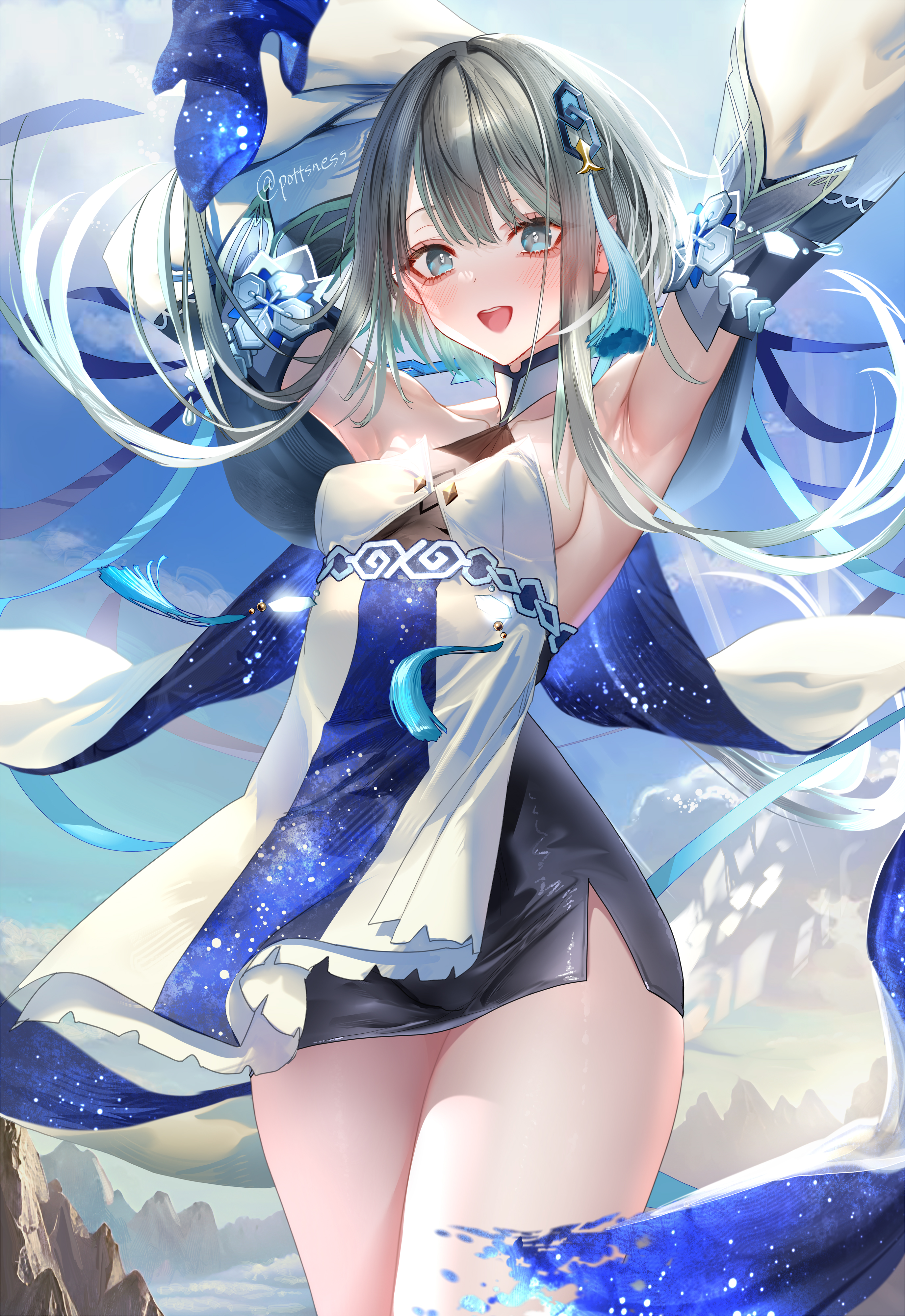 guizhong (genshin impact) drawn