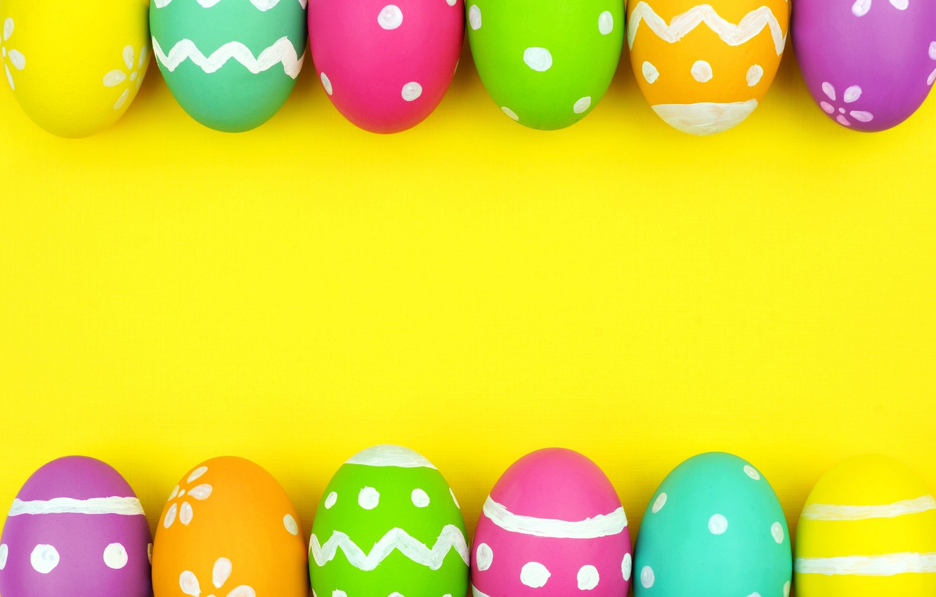 Wallpaper colorful, Easter, background, spring, eggs, Happy Easter, Easter eggs image for desktop, section праздники