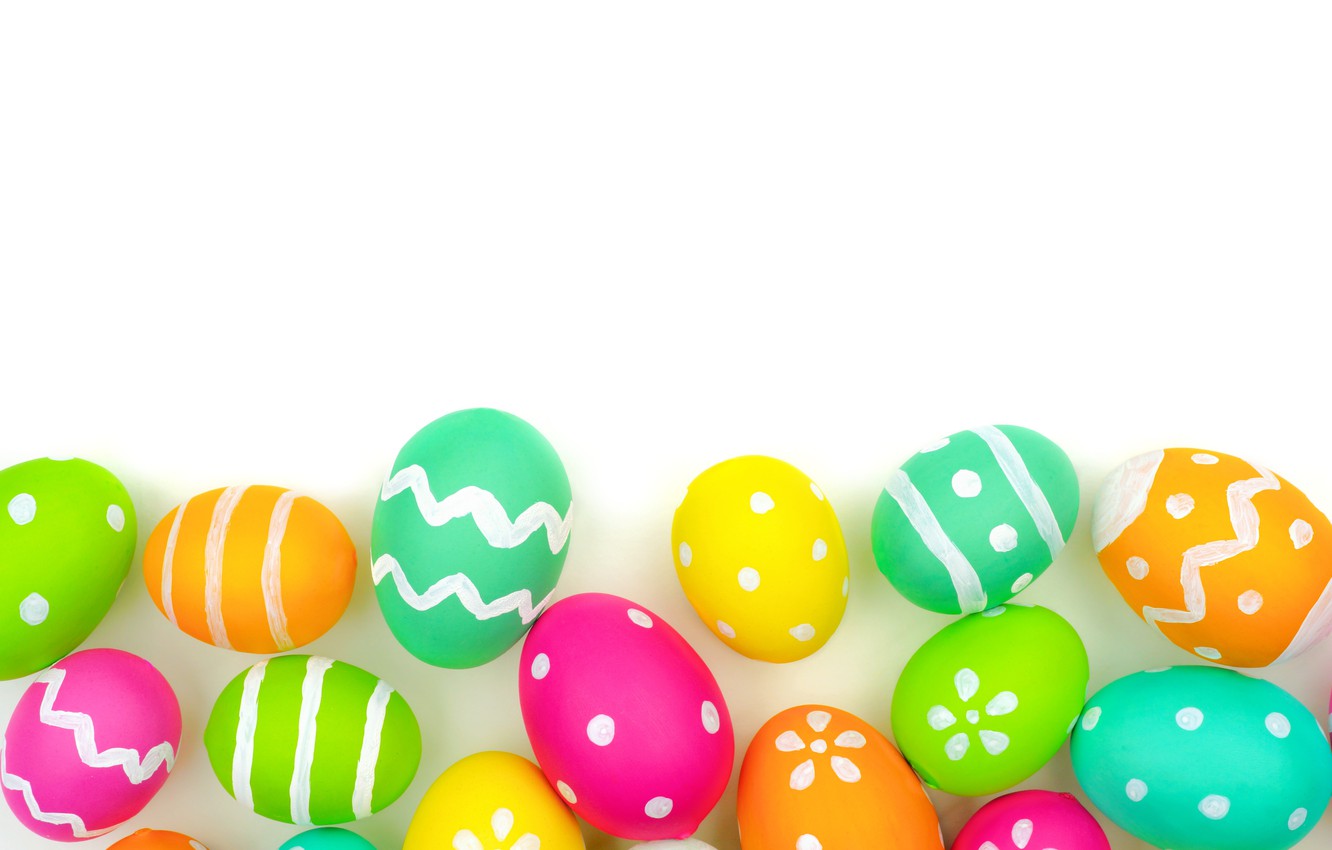 Wallpaper colorful, Easter, background, eggs, Happy Easter, Easter eggs image for desktop, section праздники