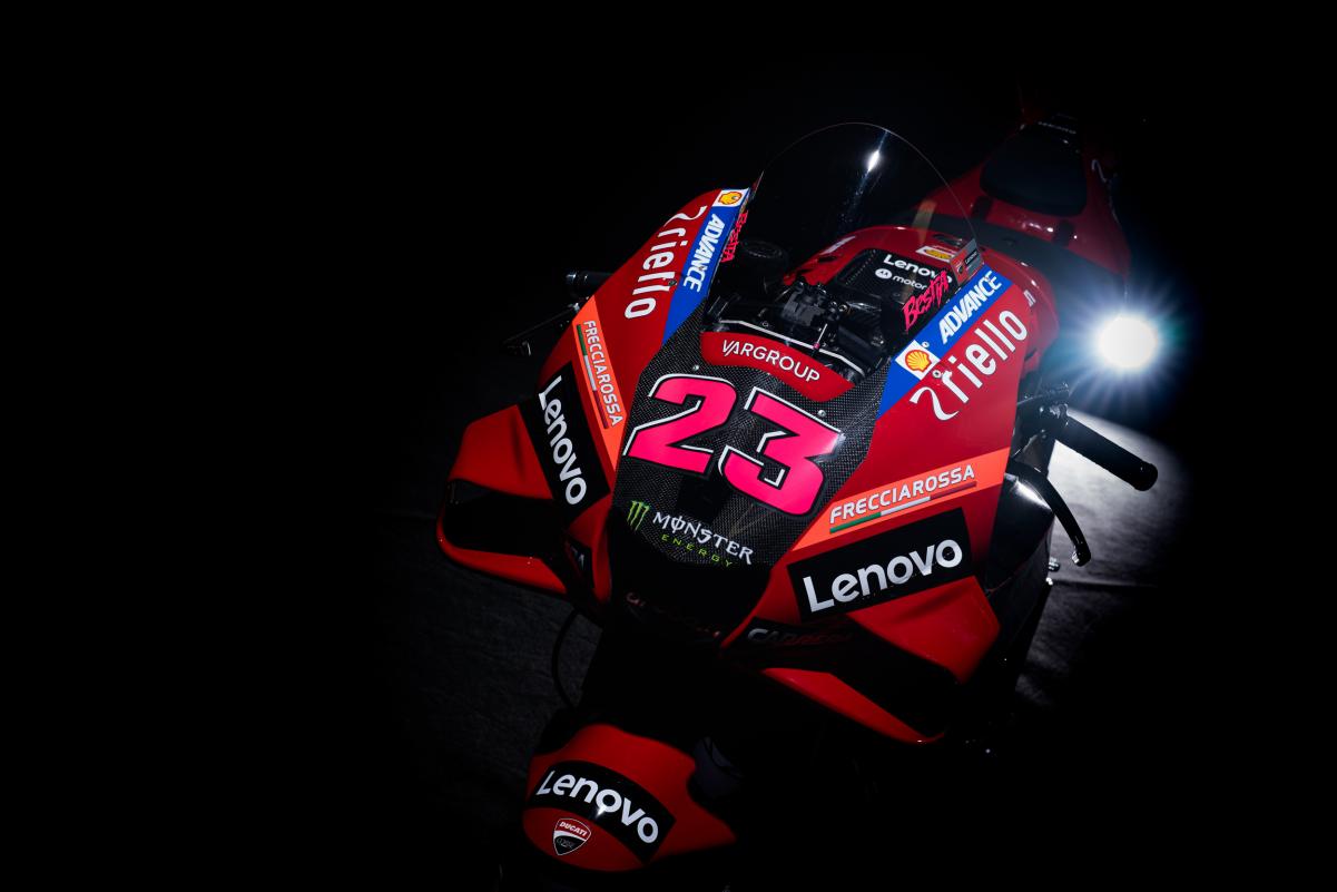 FIRST LOOK: Ducati Lenovo Team's 2023 colours revealed. MotoGP™