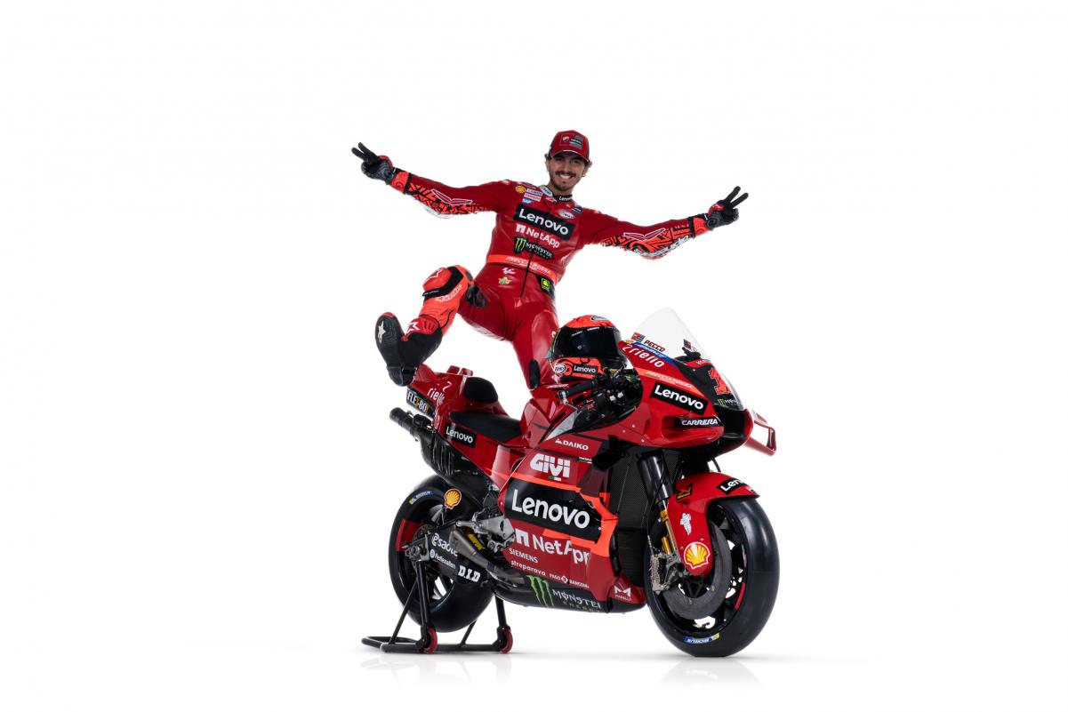 FIRST LOOK: Ducati Lenovo Team's 2023 colours revealed. MotoGP™