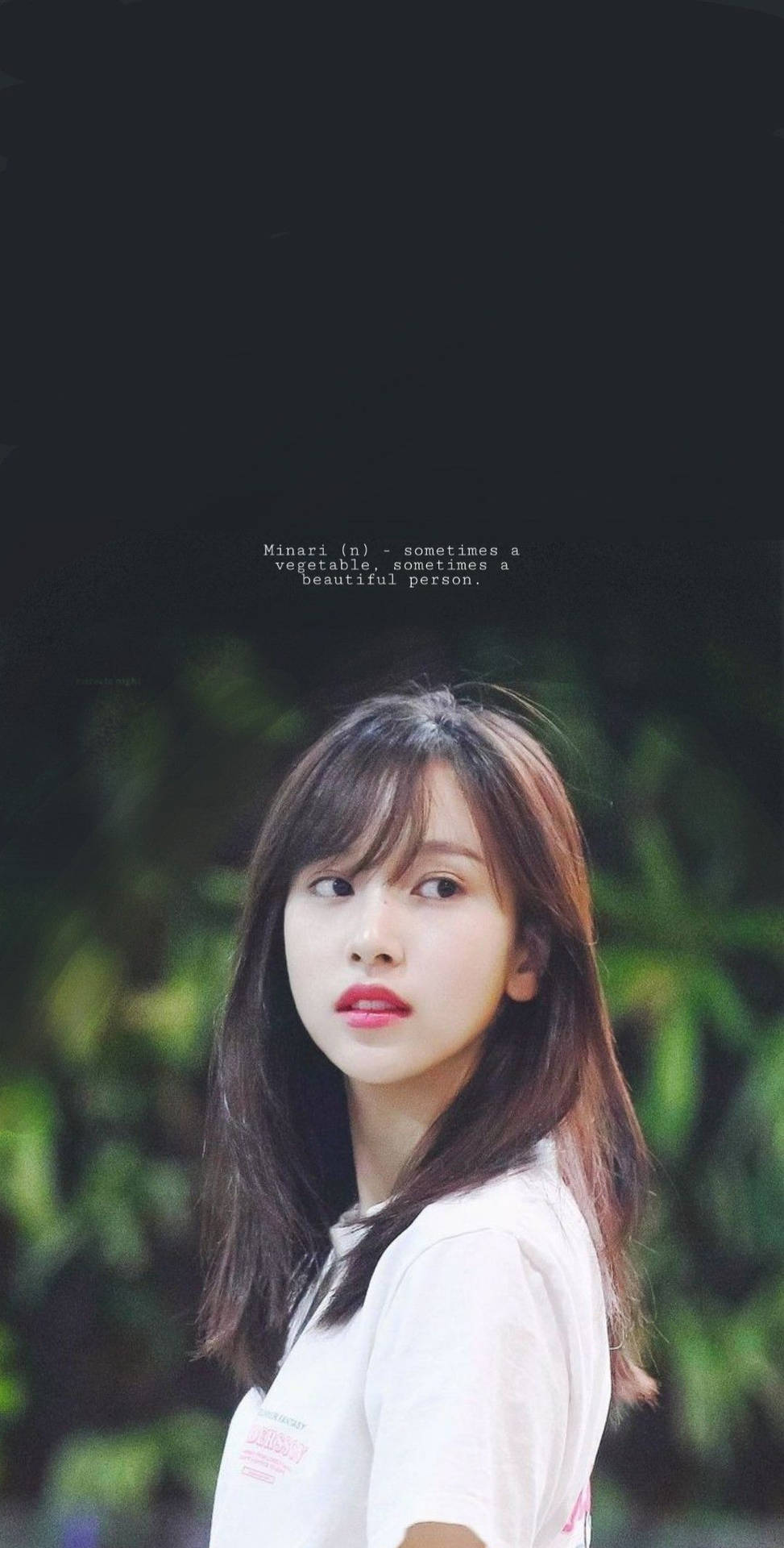 Download Pretty Twice Mina Lock Screen Wallpaper