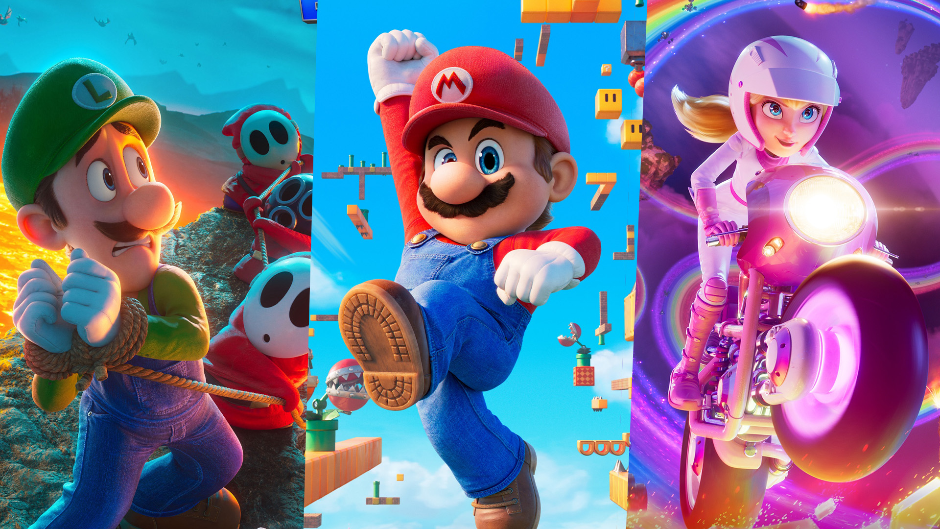 New posters for The Super Mario Bros. Movie are released