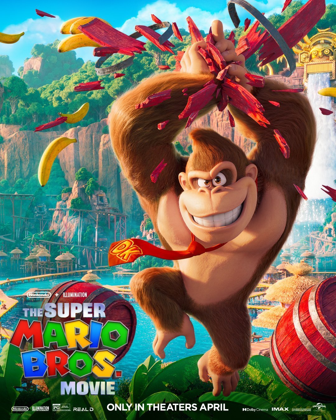 Super Mario Bros. Movie Shares New Posters Of DK & Bowser, Here's A Look