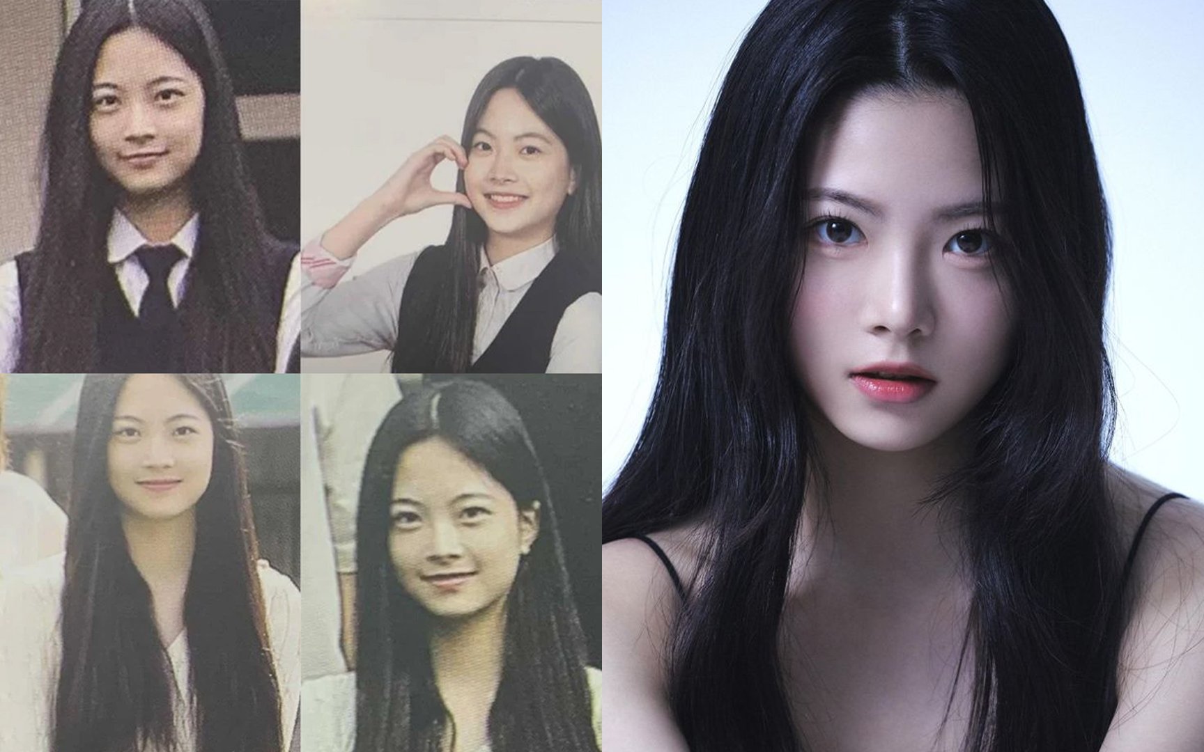 These past photo of LE SSERAFIM's Hong Eunchae show her unchanging beauty
