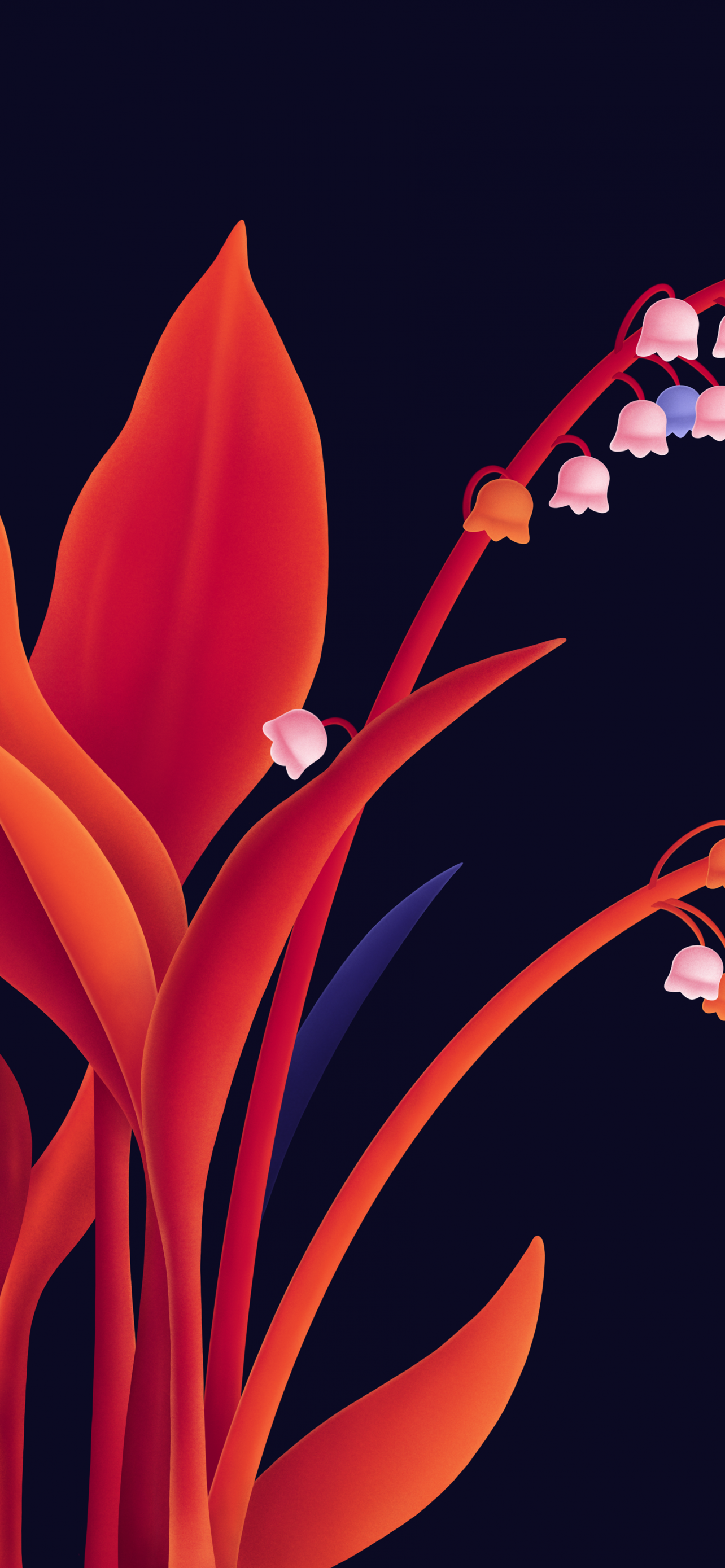 Lily flowers Wallpaper 4K, Digital Art, Abstract
