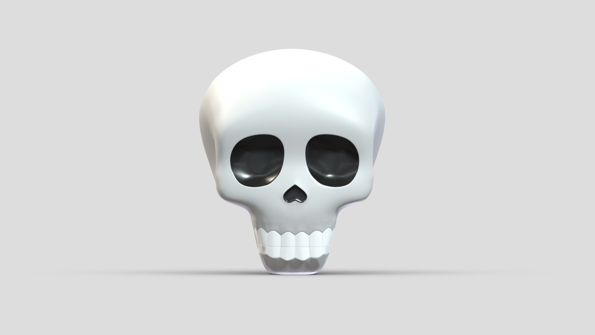 Apple Skull Royalty Free 3D model by Frezzy3D [7865fa1]