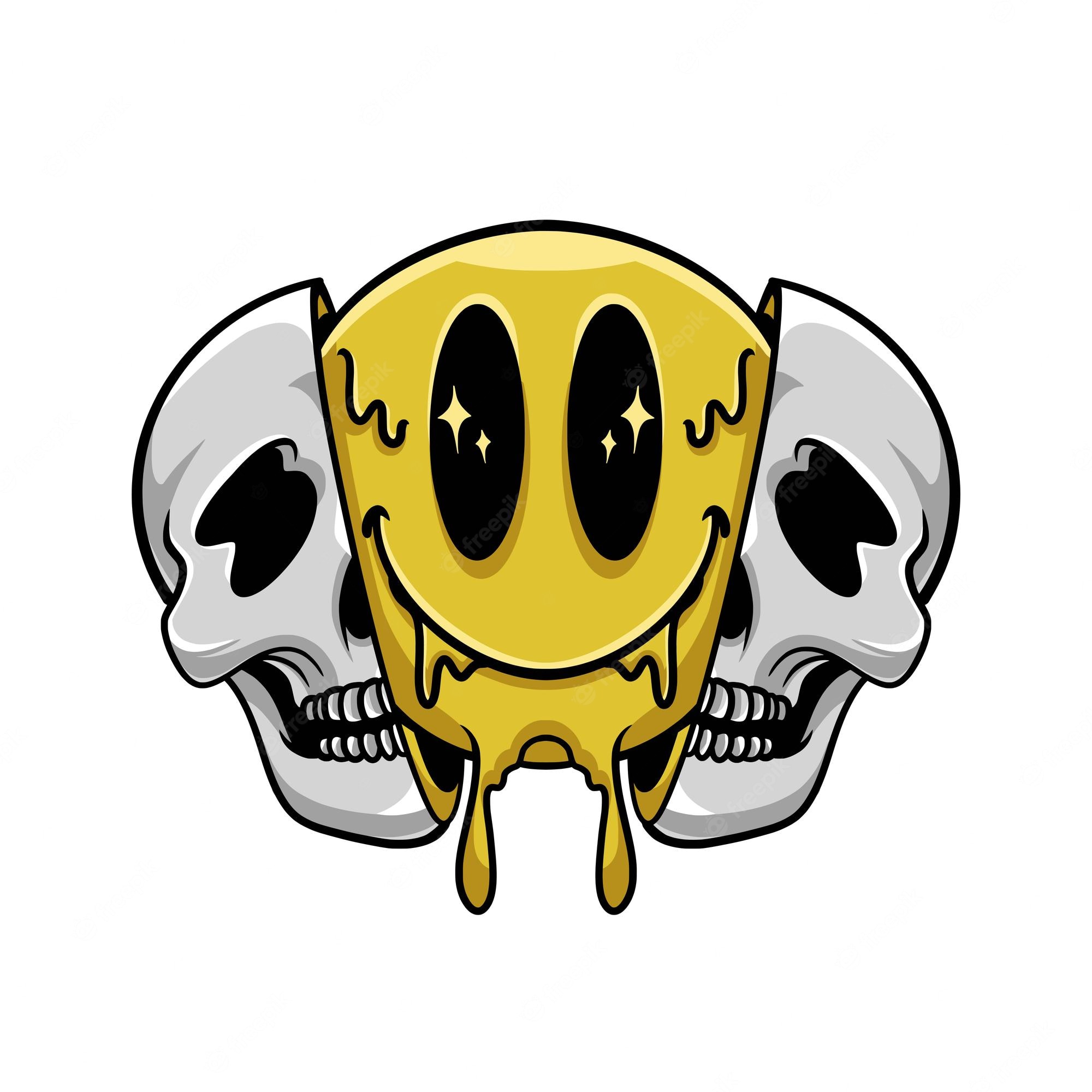 Skull emoji Vectors & Illustrations for Free Download