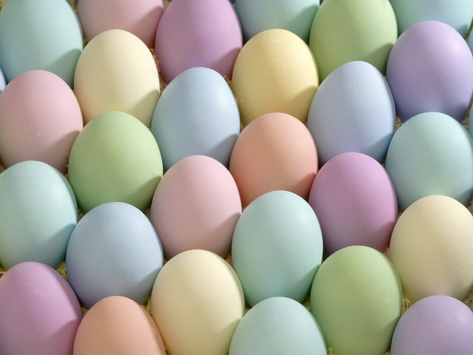 Wallpaper, Easter, eggs, colored 1600x1200
