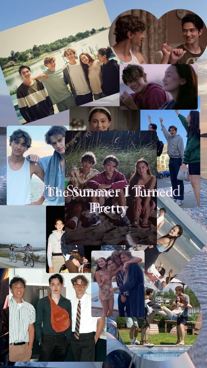 the summer I turned pretty collage in 2023  Summer romance Book  aesthetic Turn ons