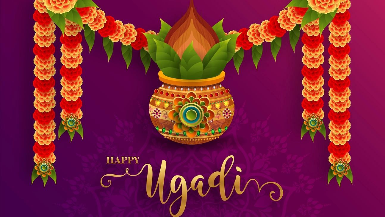 Happy Ugadi 2022: Kannada, Telugu New Year Wishes, Greetings, WhatsApp Stickers, and HD Wallpaper Image