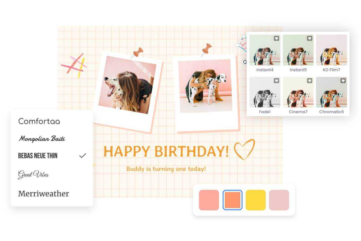 Birthday Collage Maker: Make Birthday Collages Online