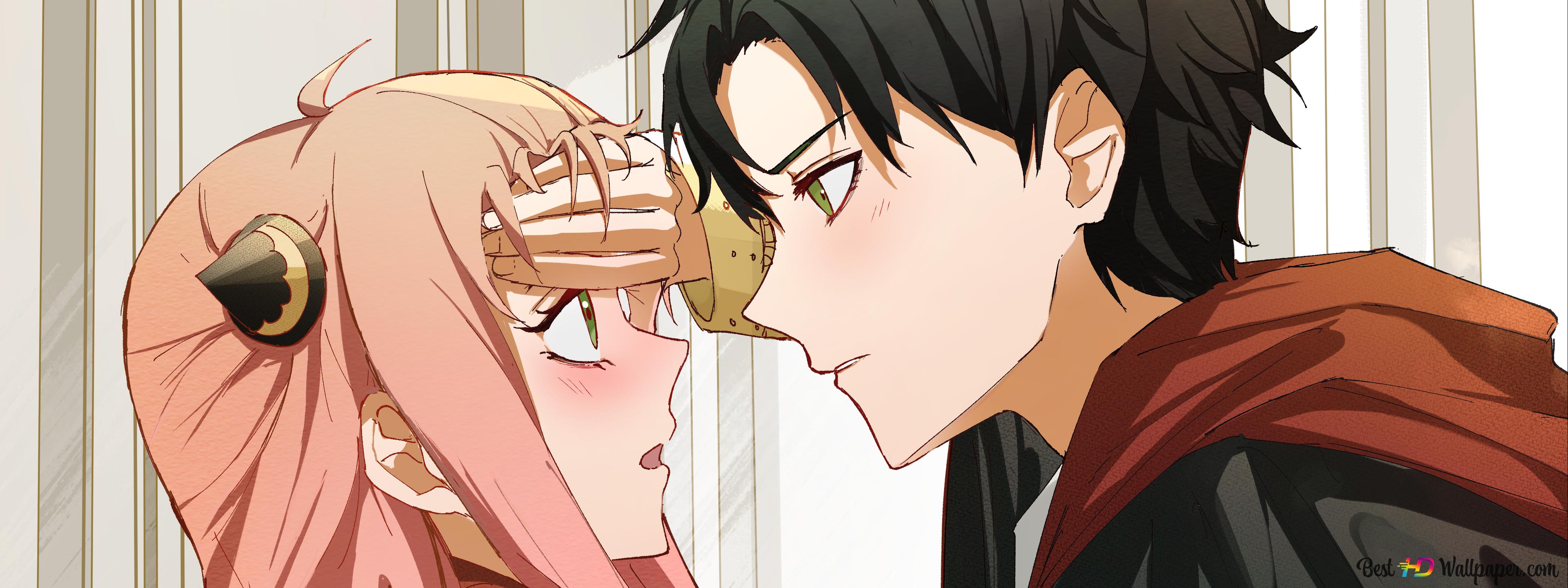 Spy x Family Anya and Damian 4K wallpaper download