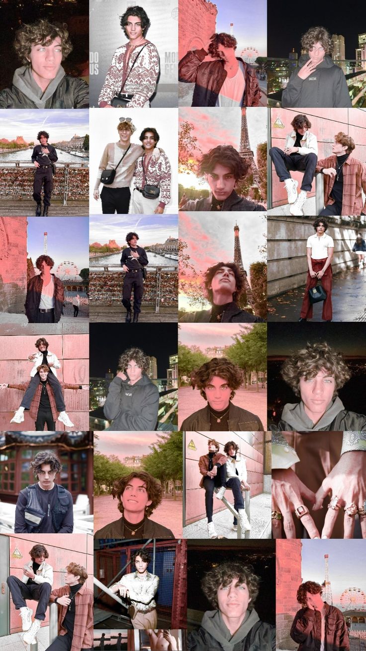 Nic Kaufmann. Collage, Fondo