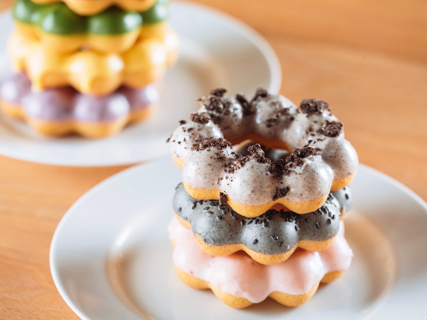 Matcha Dipped Mochi Doughnuts Await At Richardson's Newest Boba Tea Shop