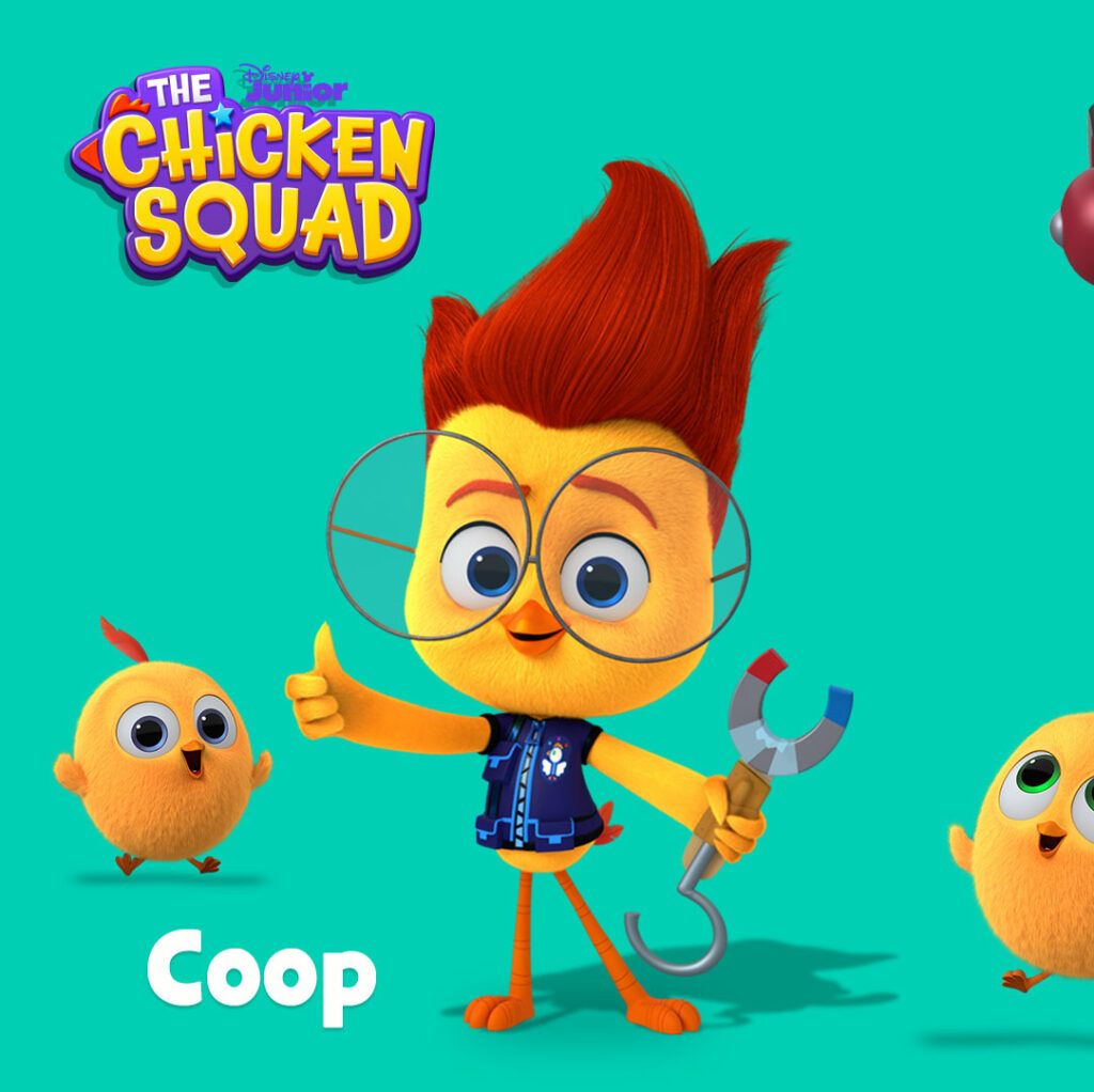 Disney Junior's New Animated Comedy Adventure Series The Chicken Squad Is Coming To Your TV Screen!. Disney Junior, Disney Musical, Disney Fun