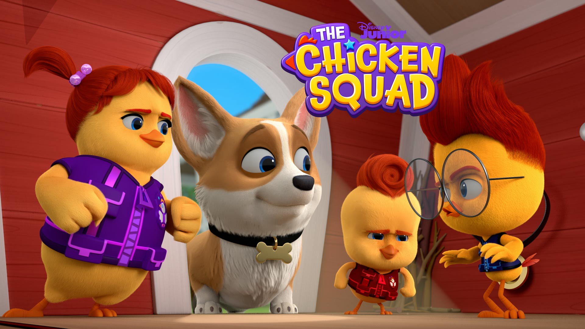Watch All Seasons of Disney Junior The Chicken Squad on Disney+ Hotstar