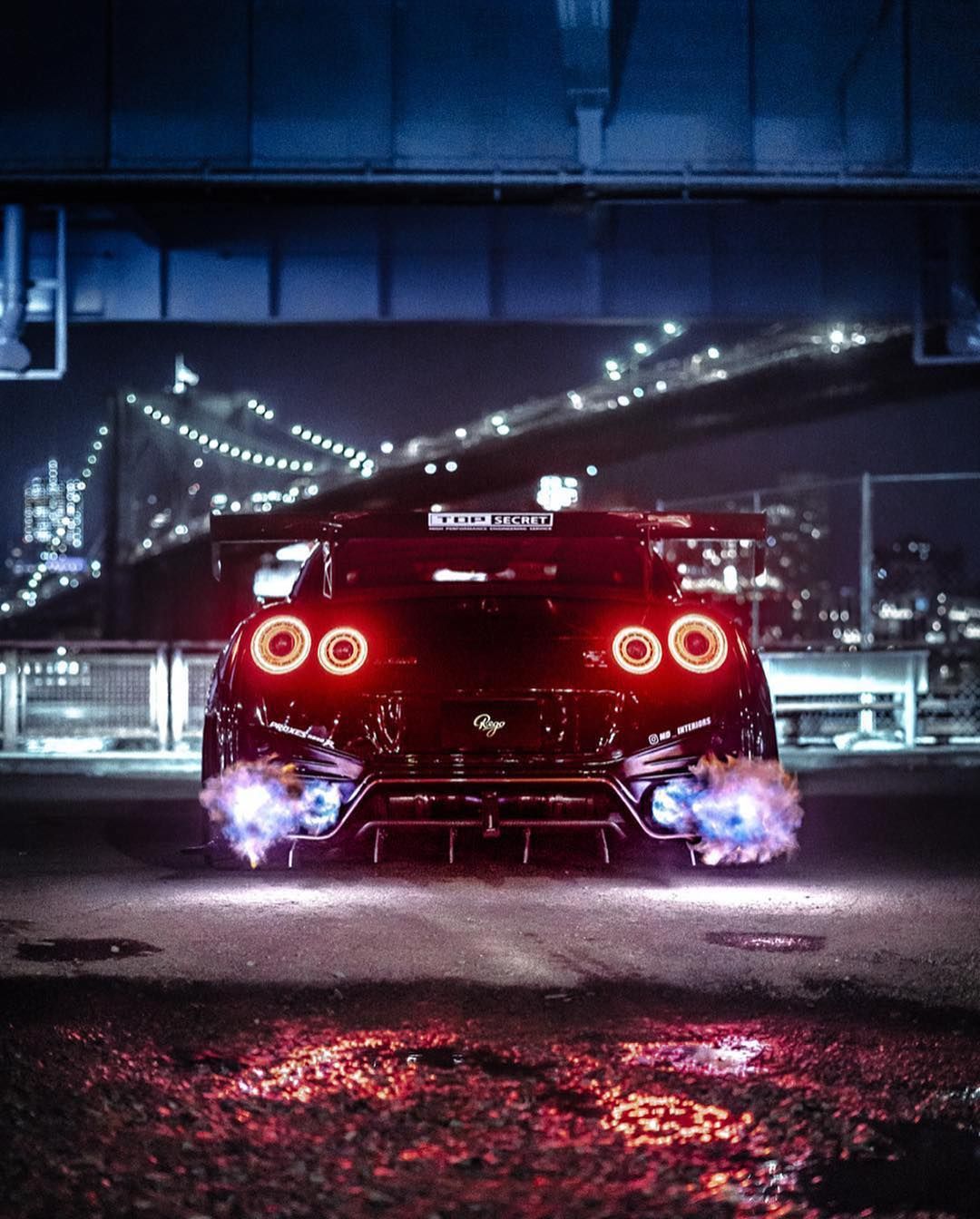 Fire breathing GTR