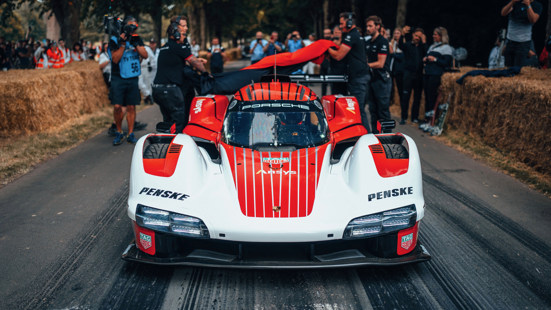 Watch Porsche's 963 LMDh racer test