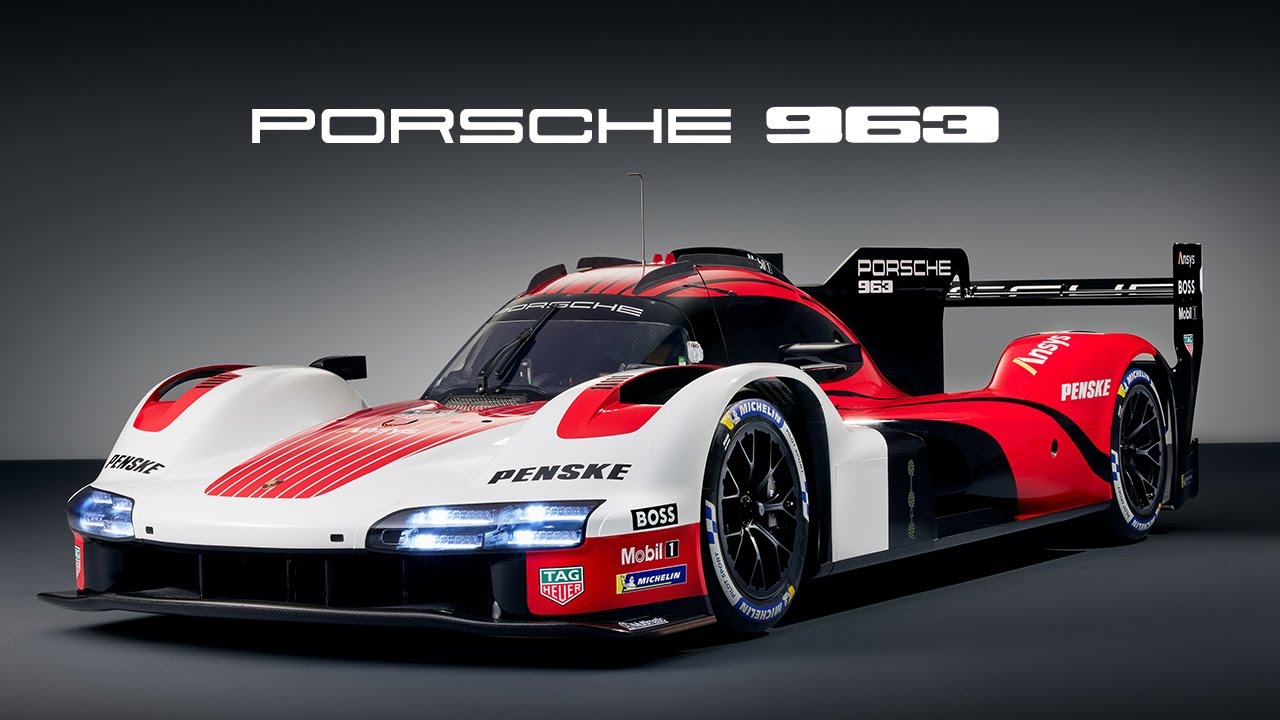 Porsche 963, Le Mans Daytona h endurance racer
