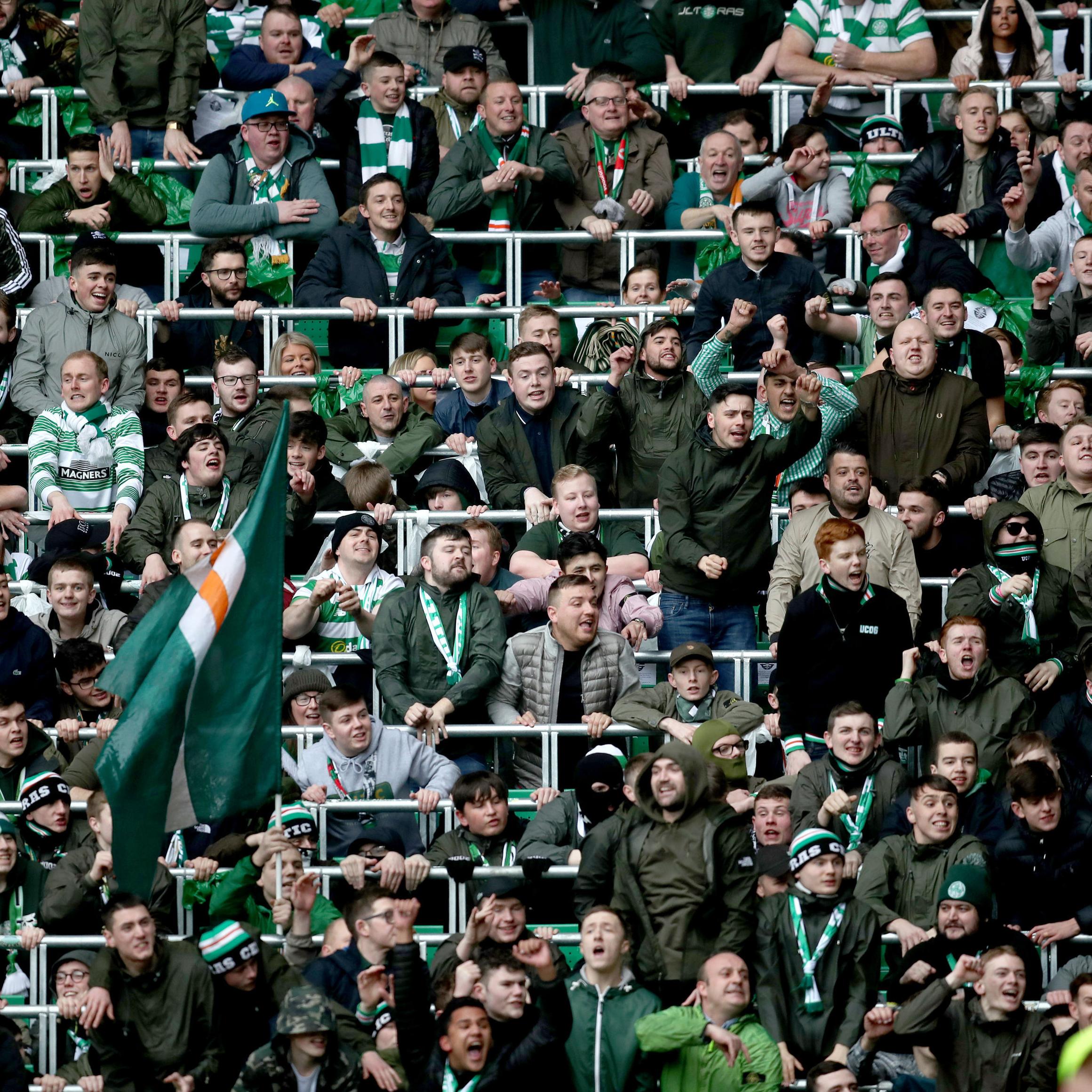 Celtic tell Green Brigade to 'wake up'