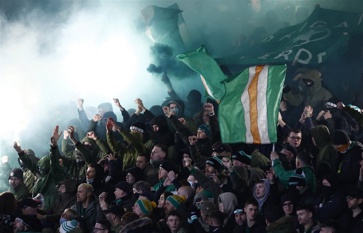 Ban for rest of the season Champions League” Mail readers hysterical reaction to the Green Brigade banner