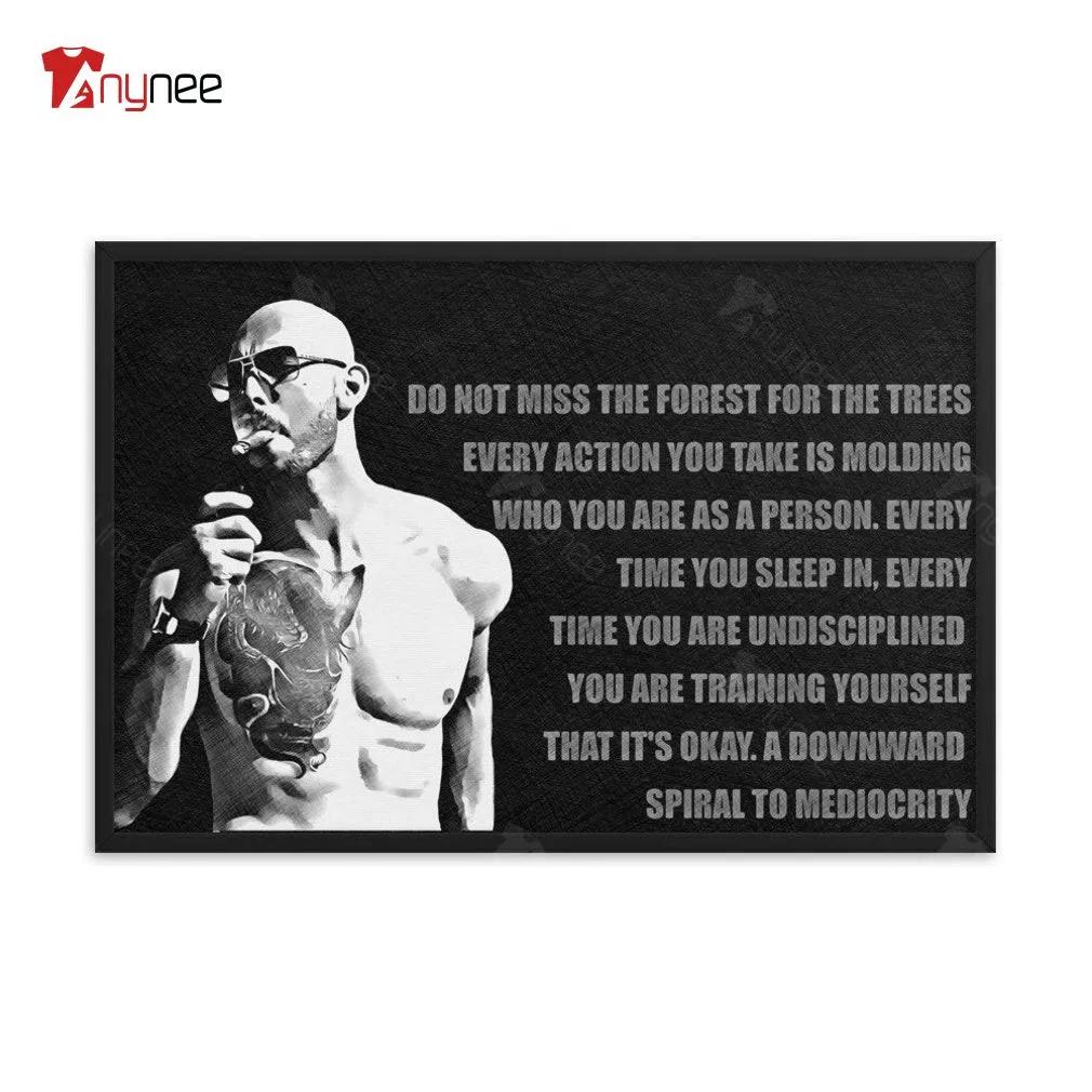 Motivational Andrew Tate Poster Quotes
