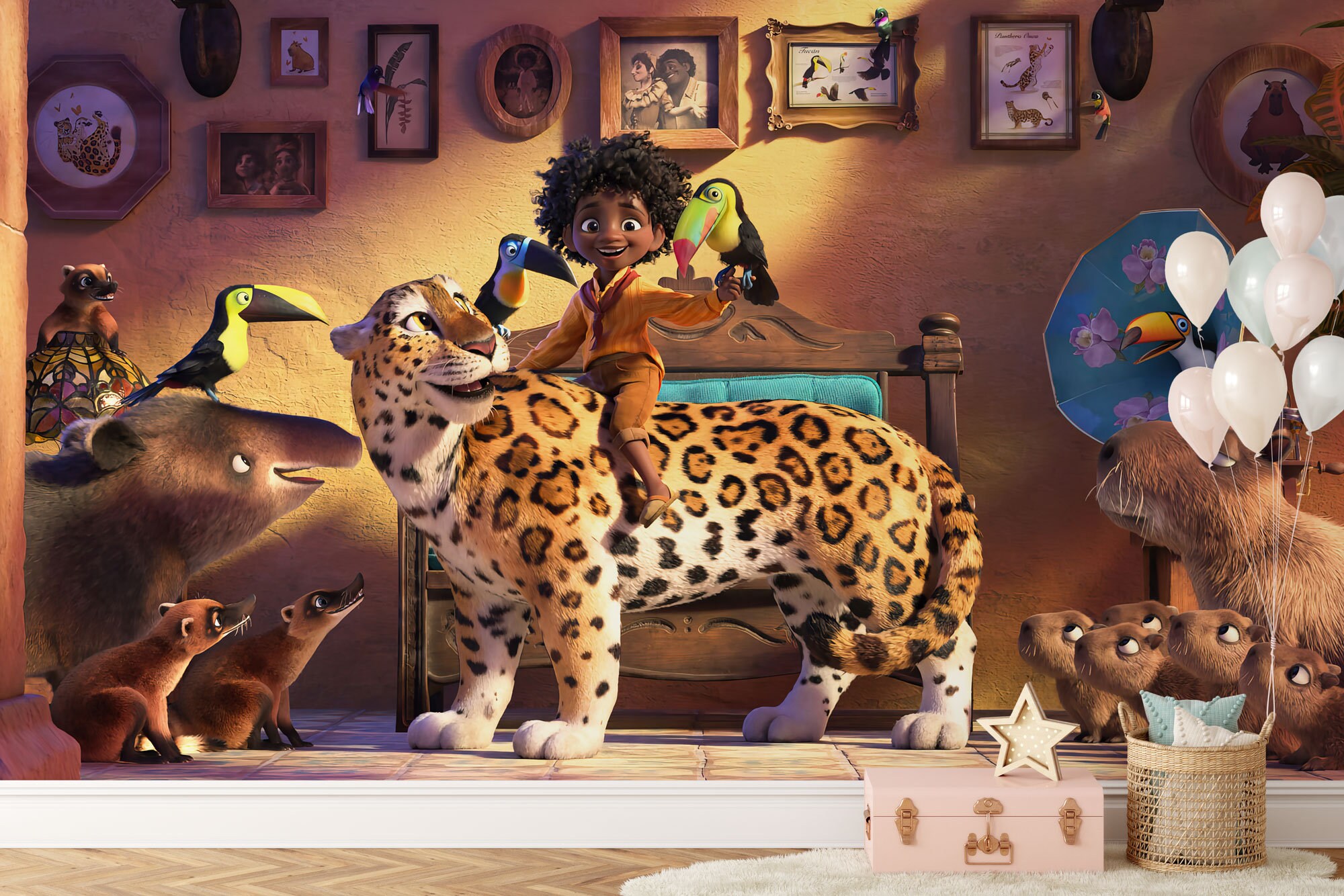 Encanto Wall Mural Antonio and Parce Wallpaper Nursery