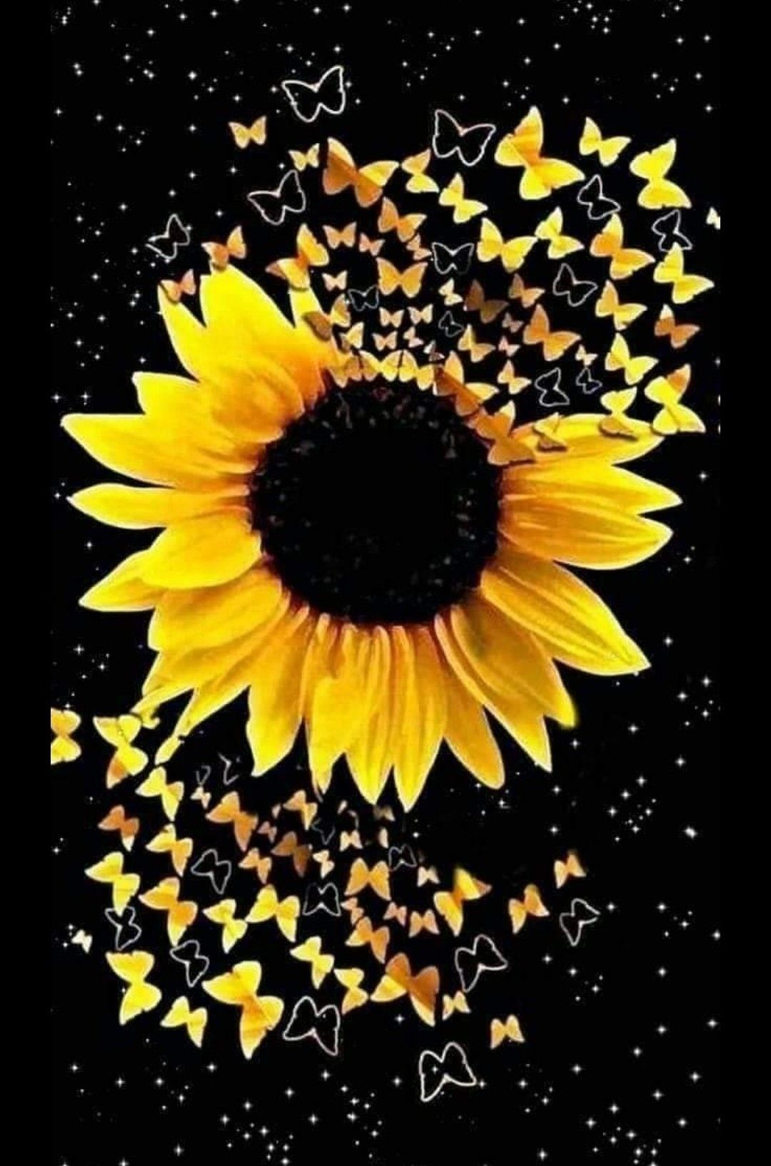 Sunflower Painting Wallpapers Wallpaper Cave