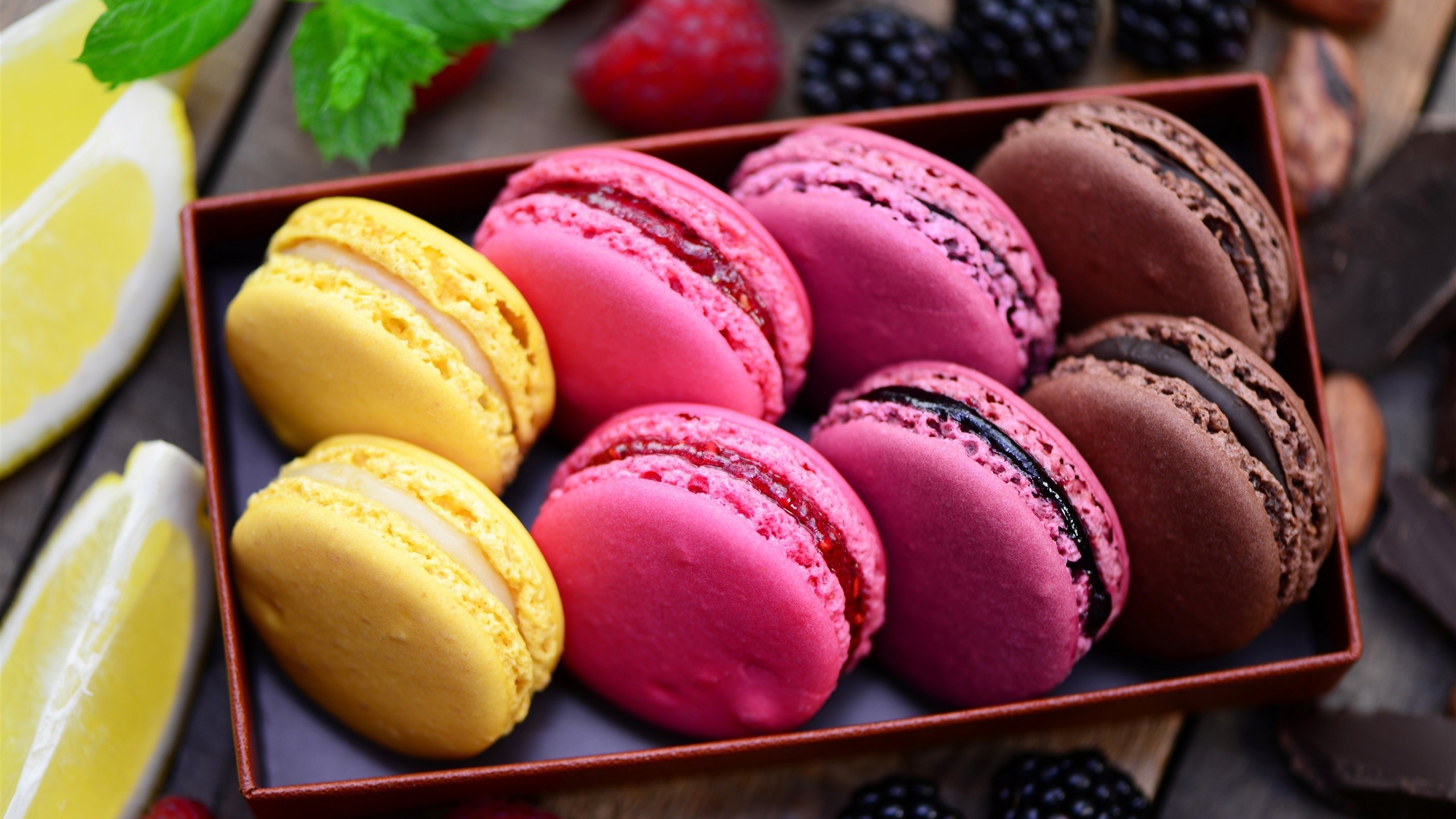 colorful, food, Macarons, sweets, pink, cookies Gallery HD Wallpaper