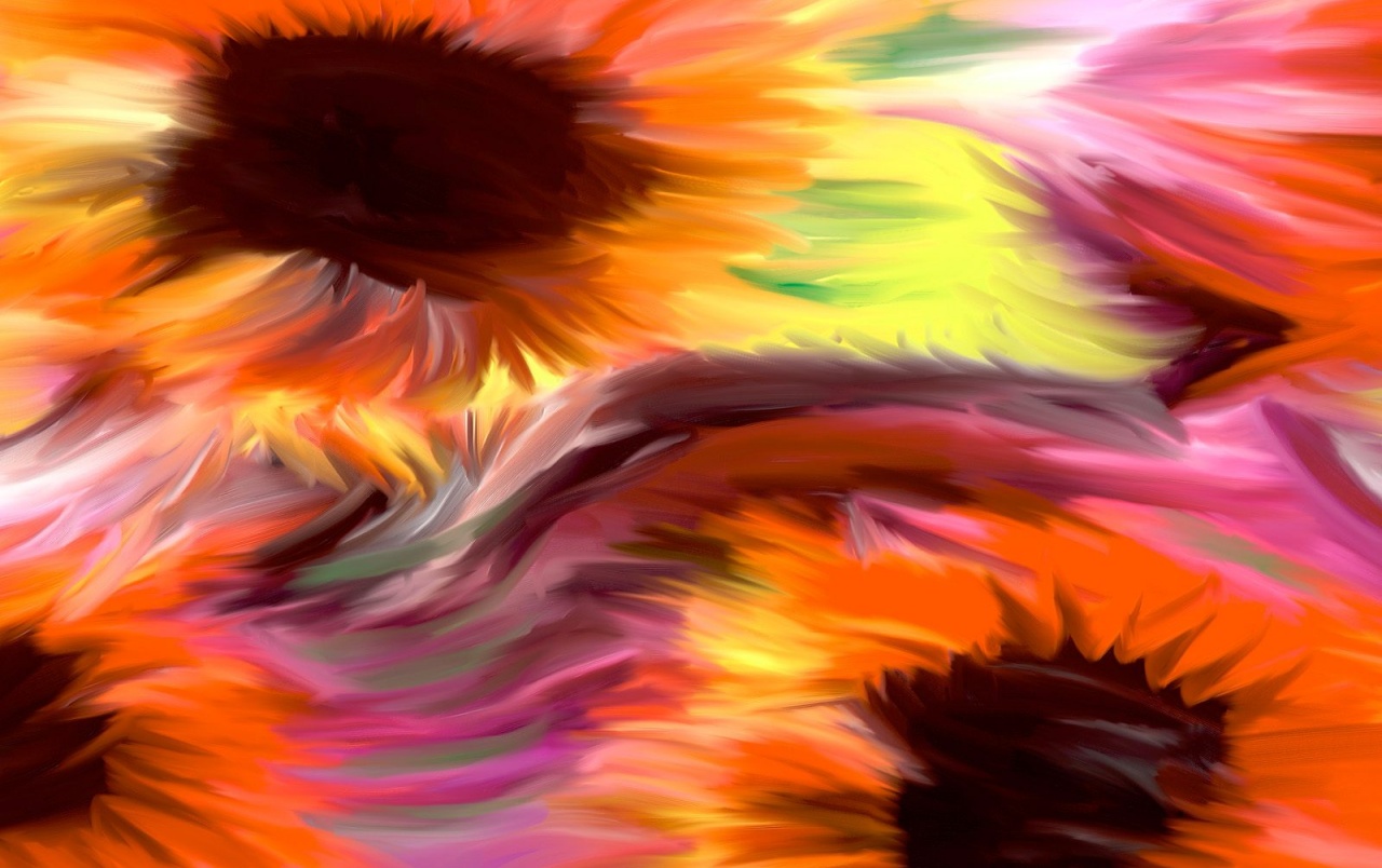 Sunflowers wallpaper. Sunflowers