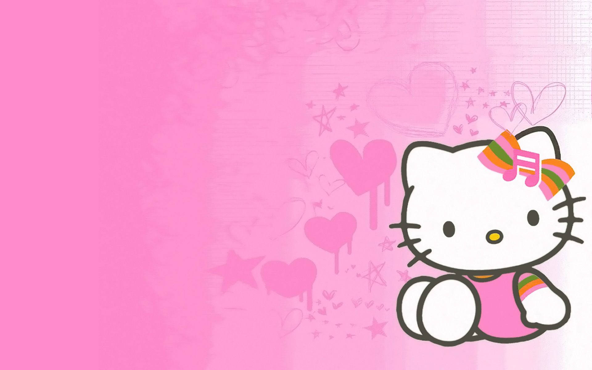 Download Cartoon Hello Kitty PFP Ice Cream Wallpaper