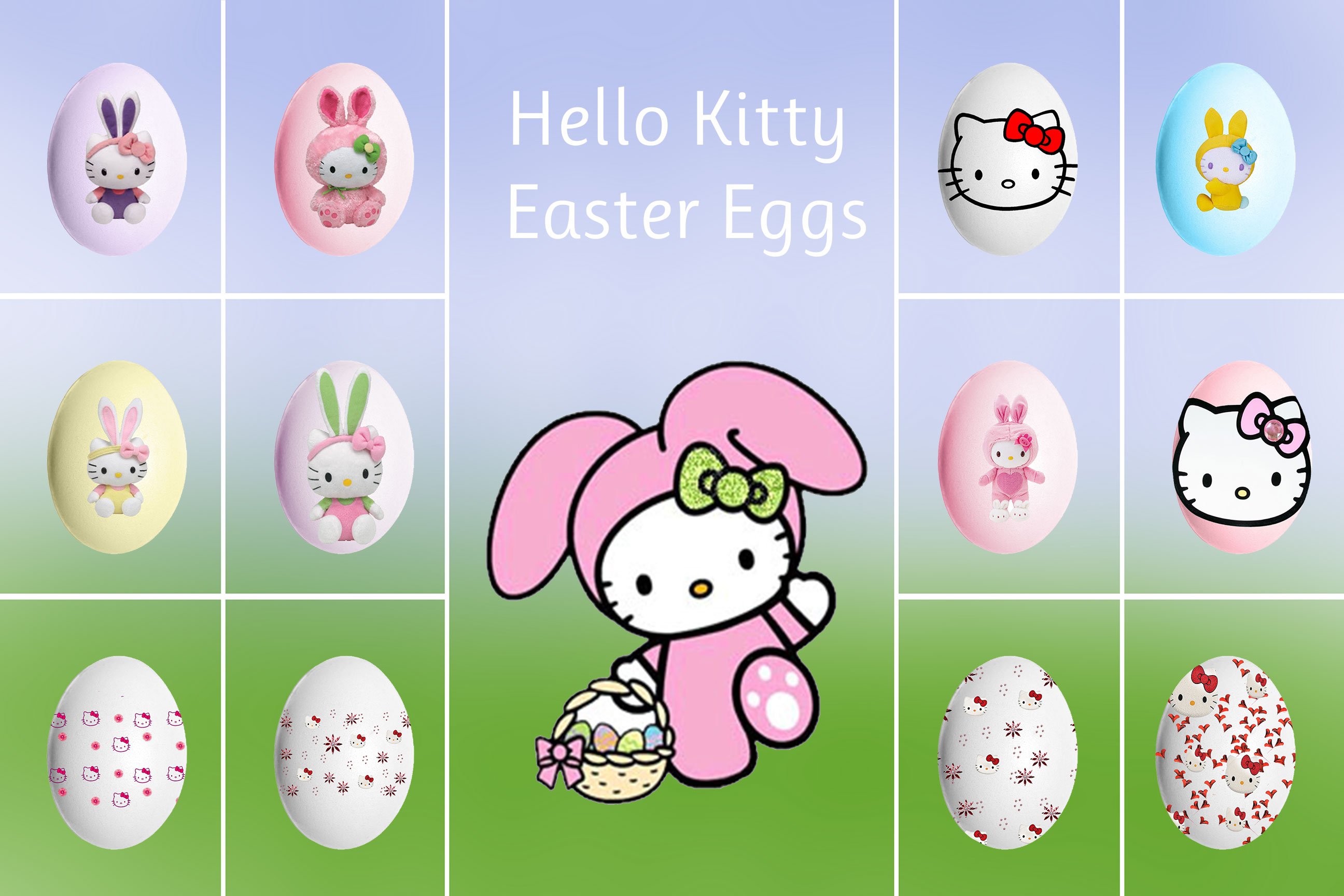Free Hello Kitty Easter Eggs