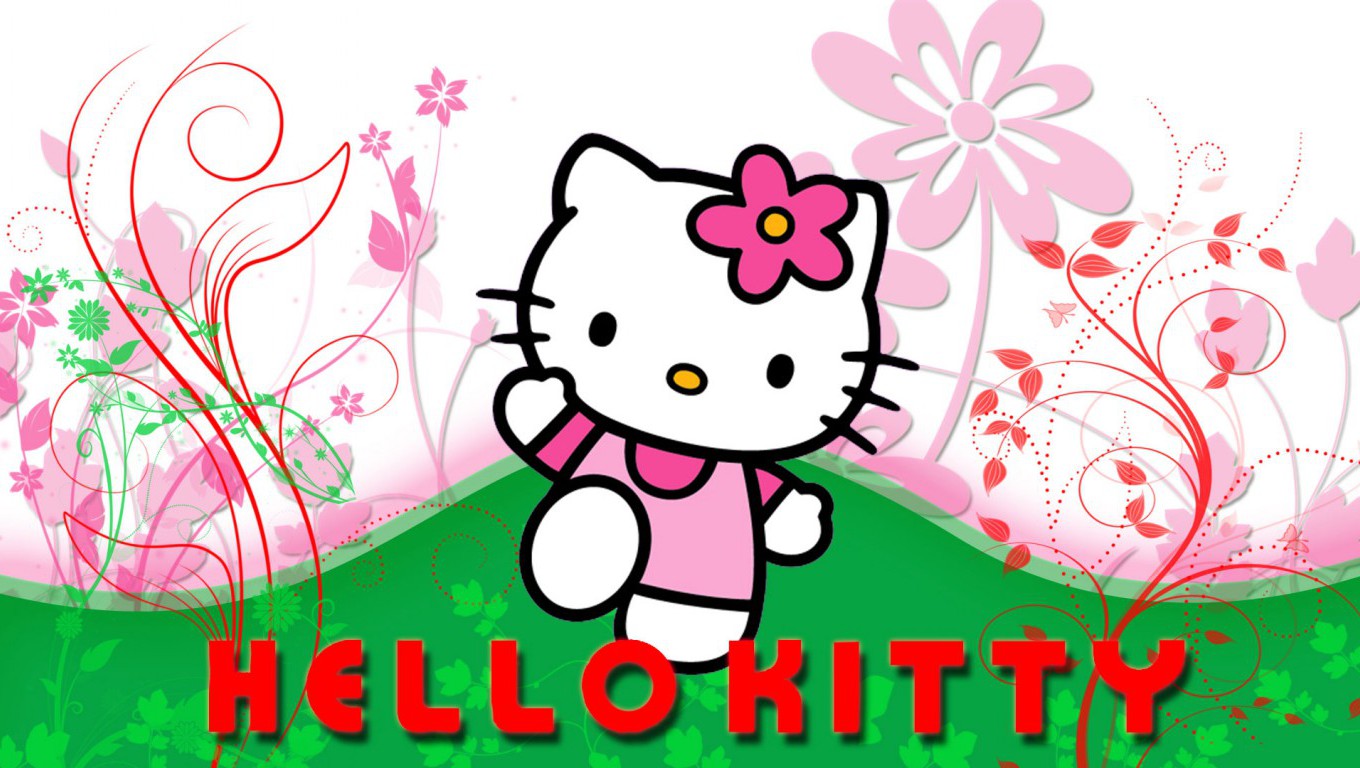 Hello Kitty Background for Desktop