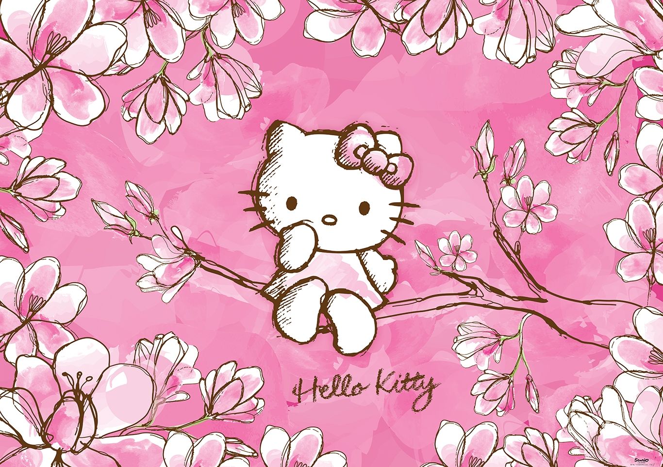 Springtime. Hello kitty wallpaper, Kitty wallpaper, Hello kitty