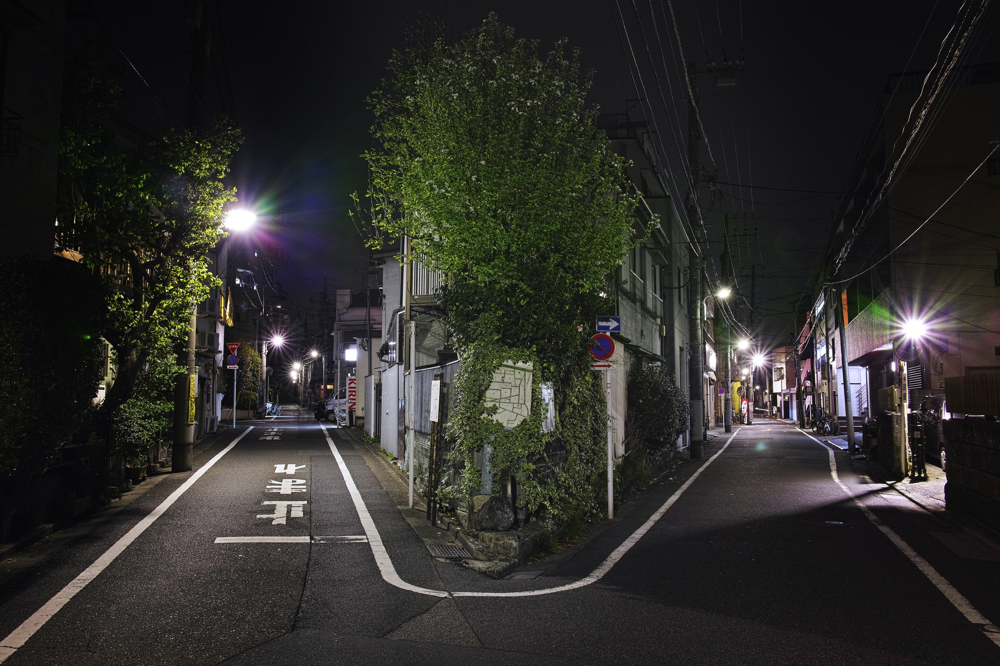 photography, cityscape, street light, night, Japan Gallery HD Wallpaper