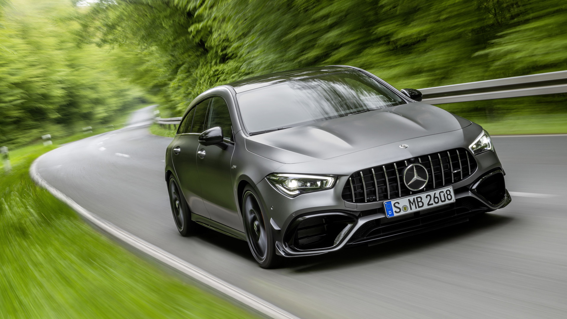 Mercedes AMG CLA45 S Shooting Brake Revealed