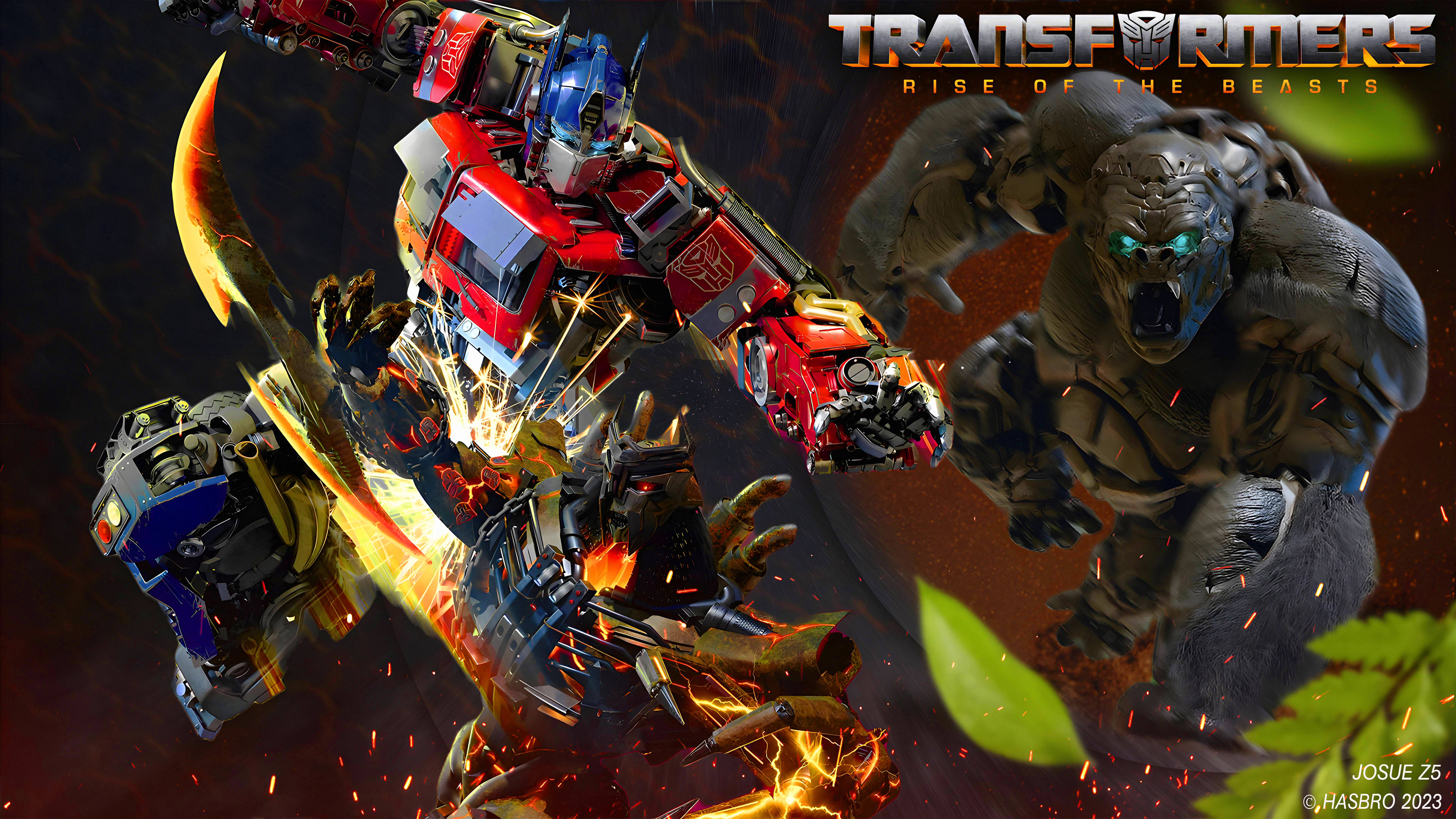 Transformers Rise Of The Beasts Wallpaper 2023