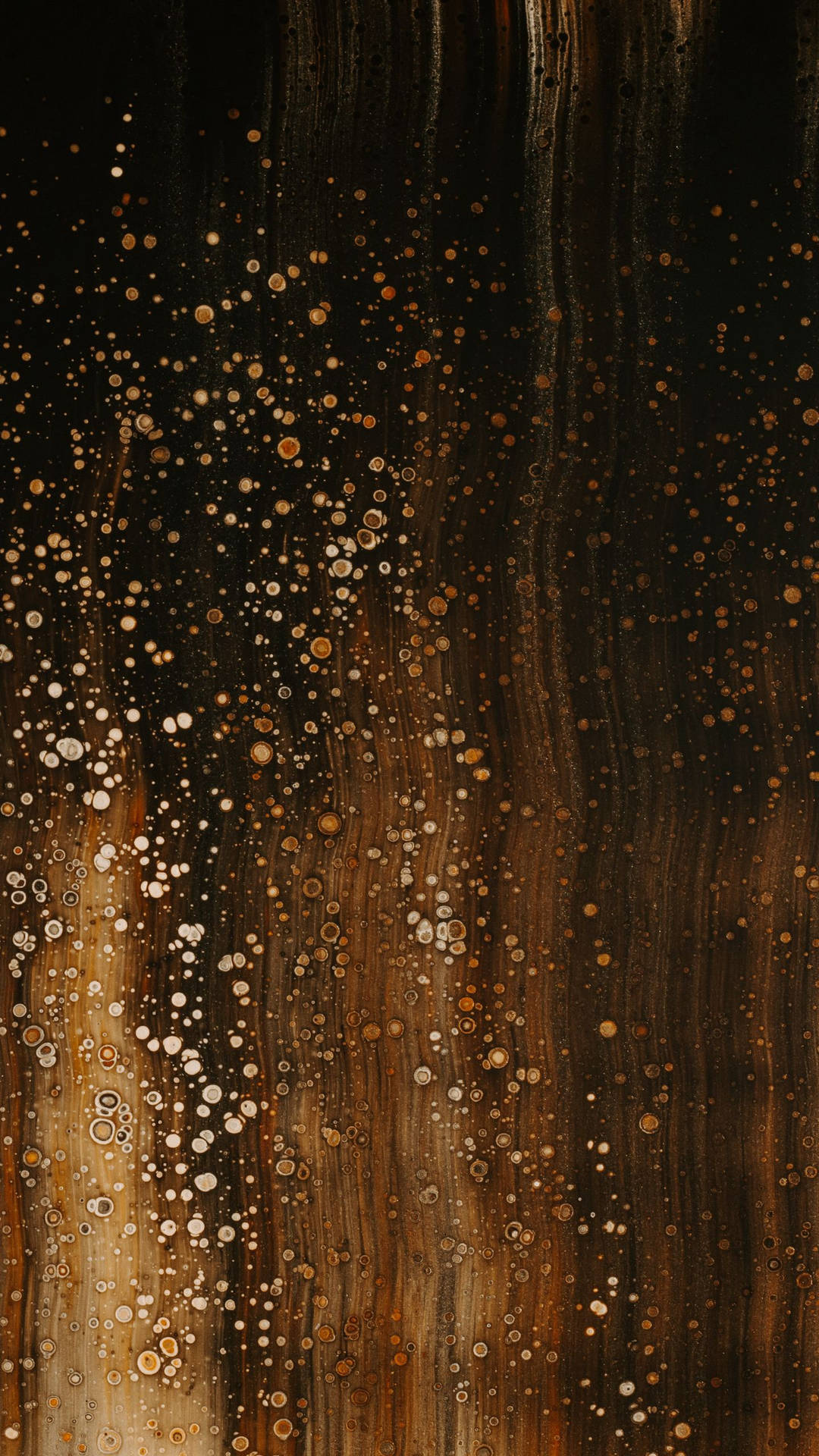 Download Paint Stain Art Brown iPhone Wallpaper