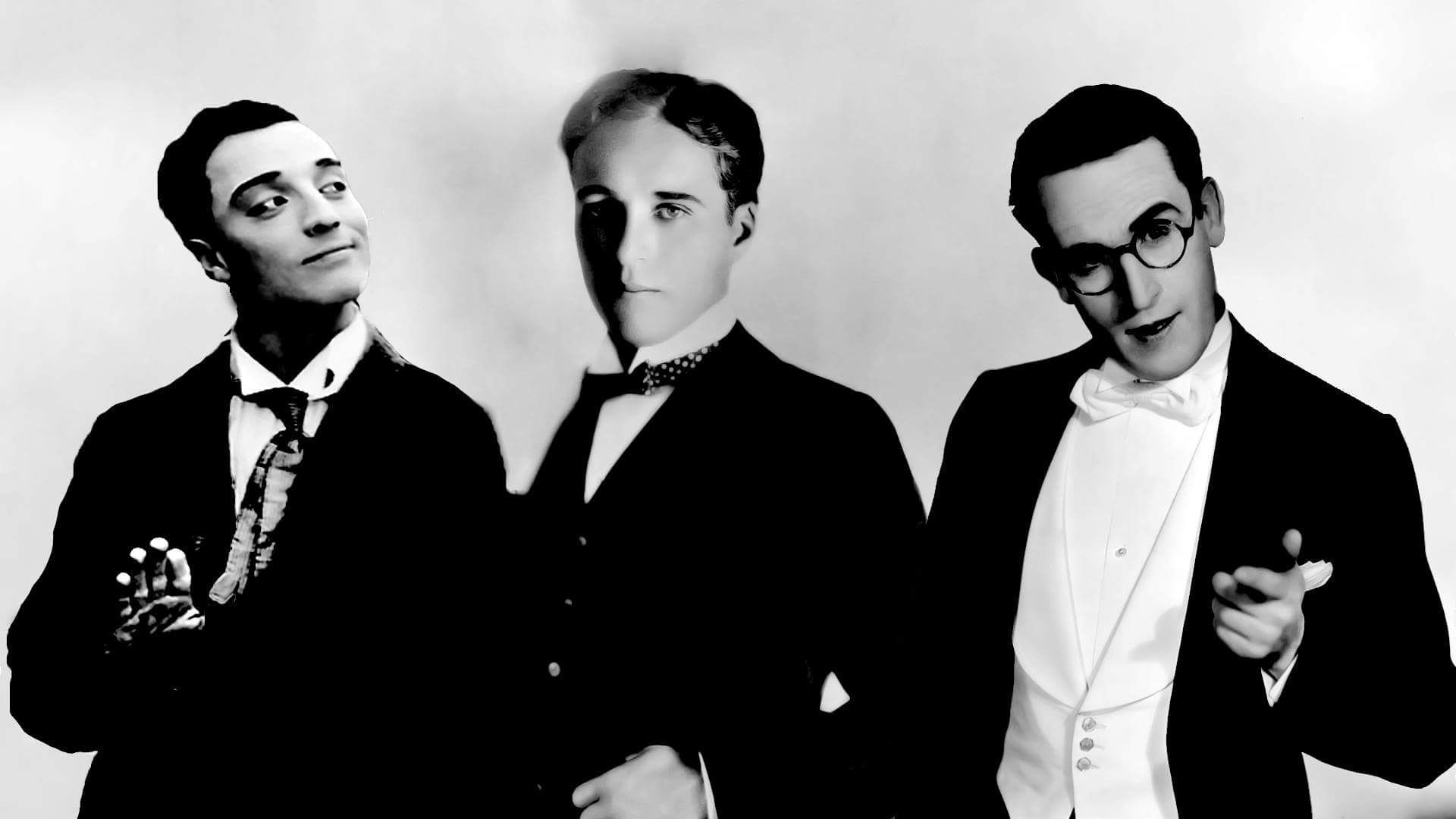 Buster Keaton, Charlie Chaplin and Harold Lloyd. Harold lloyd, Chaplin, Charlie chaplin