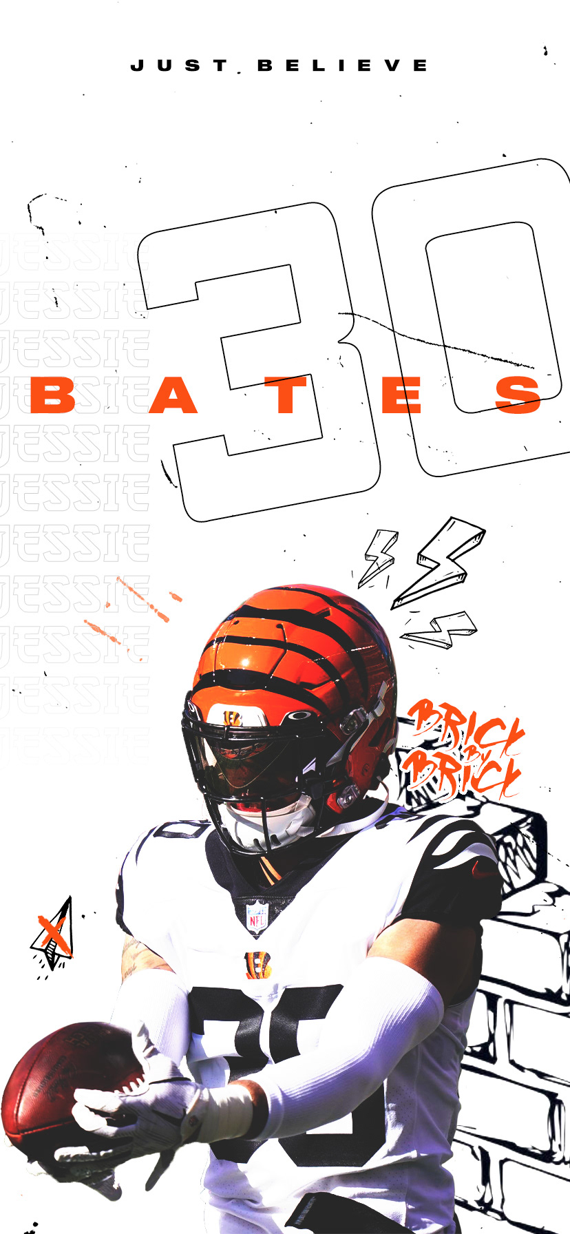 Jessie Bates Wallpaper. Bengal in the Jungle : r/bengals