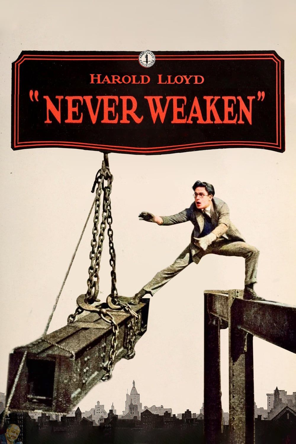 1921 4 Never Weaken. Harold Lloyd, Movies And Tv Shows, Lloyd
