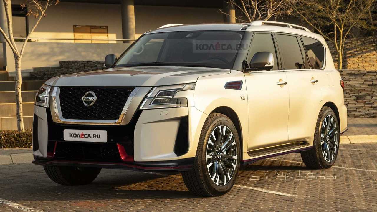 2022 Nissan Patrol Nismo Facelift Rendered Based On Spy Shots