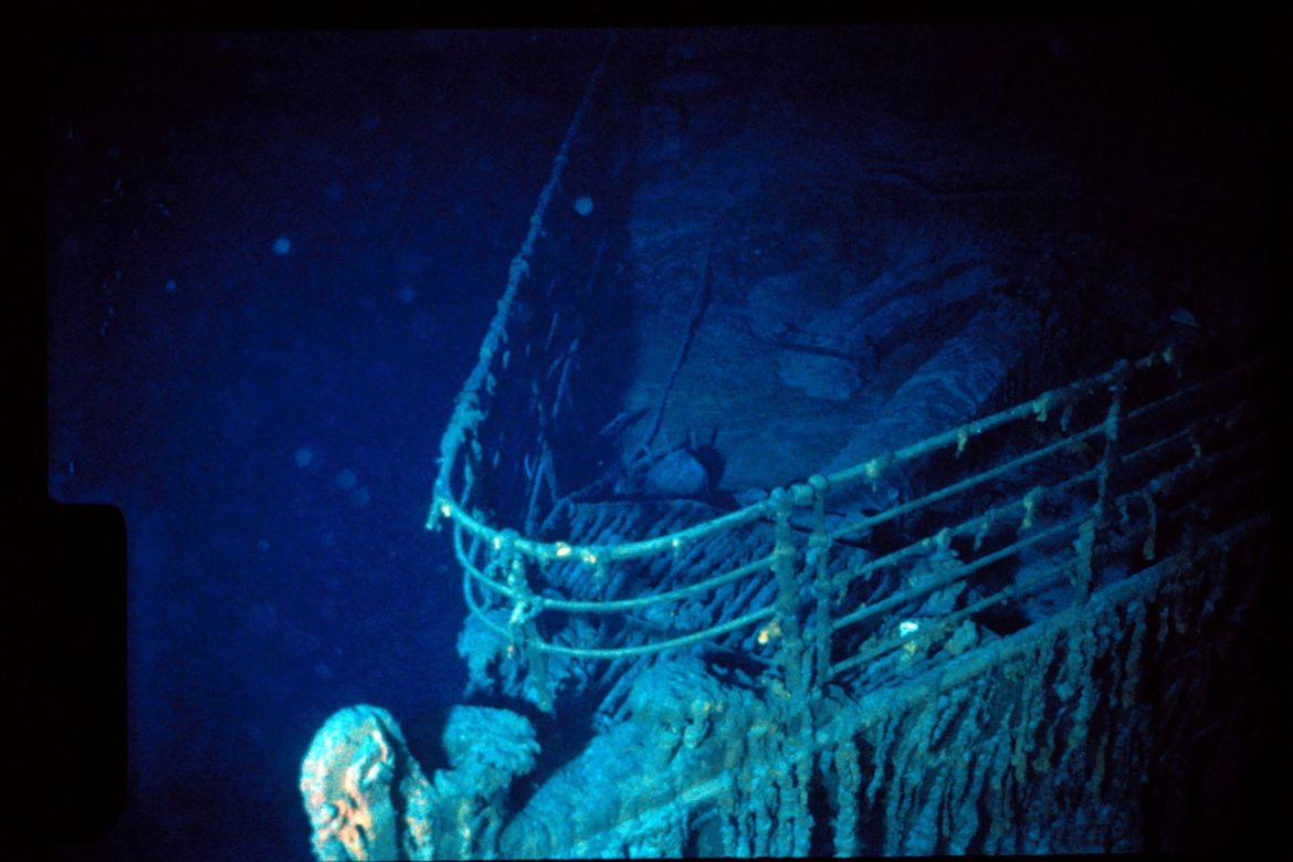 Newly released footage shows wreckage of the 'unsinkable' Titanic. In Picture News