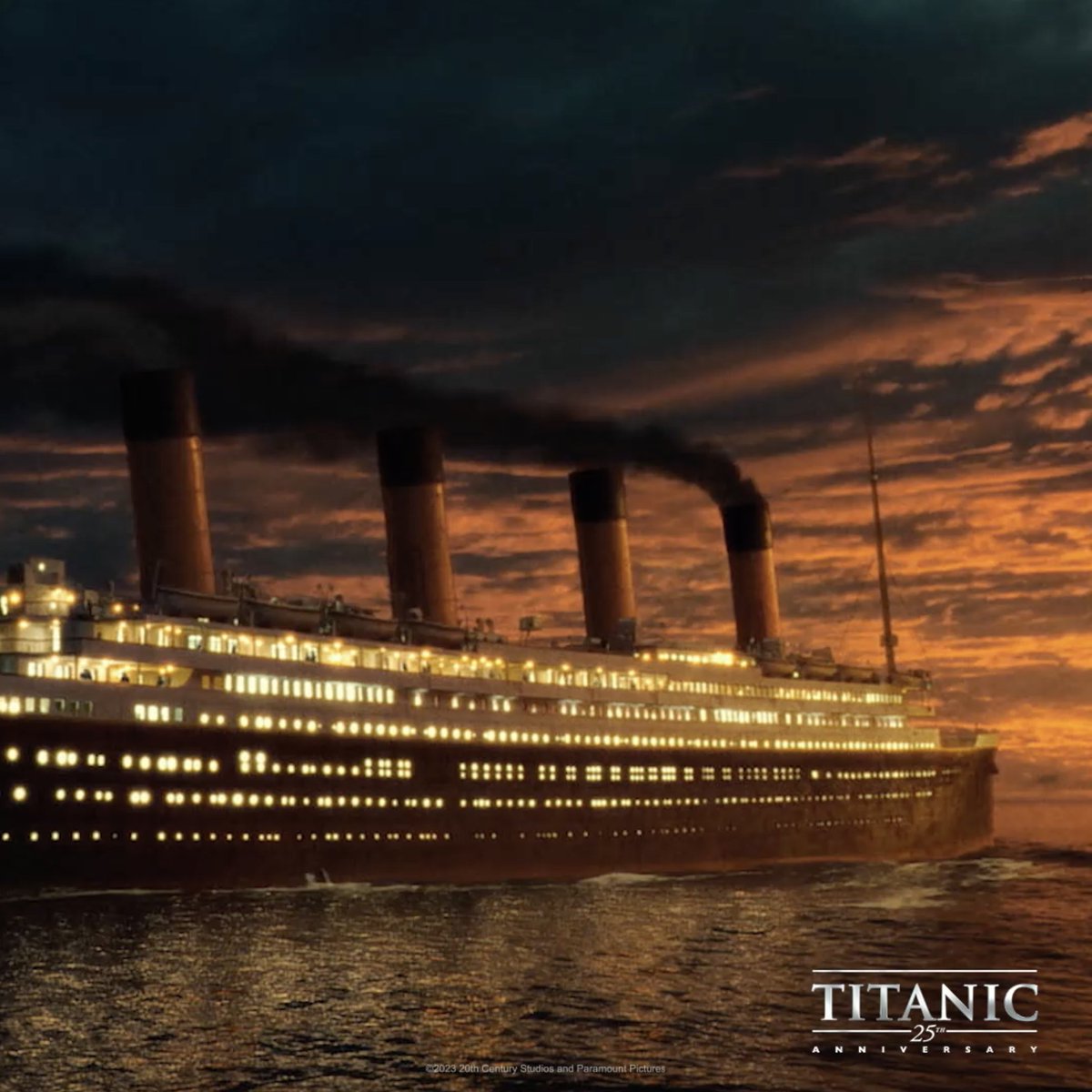Titanic the ship of dreams. #Titanic is now playing in theatres for a limited time in 4K 3D