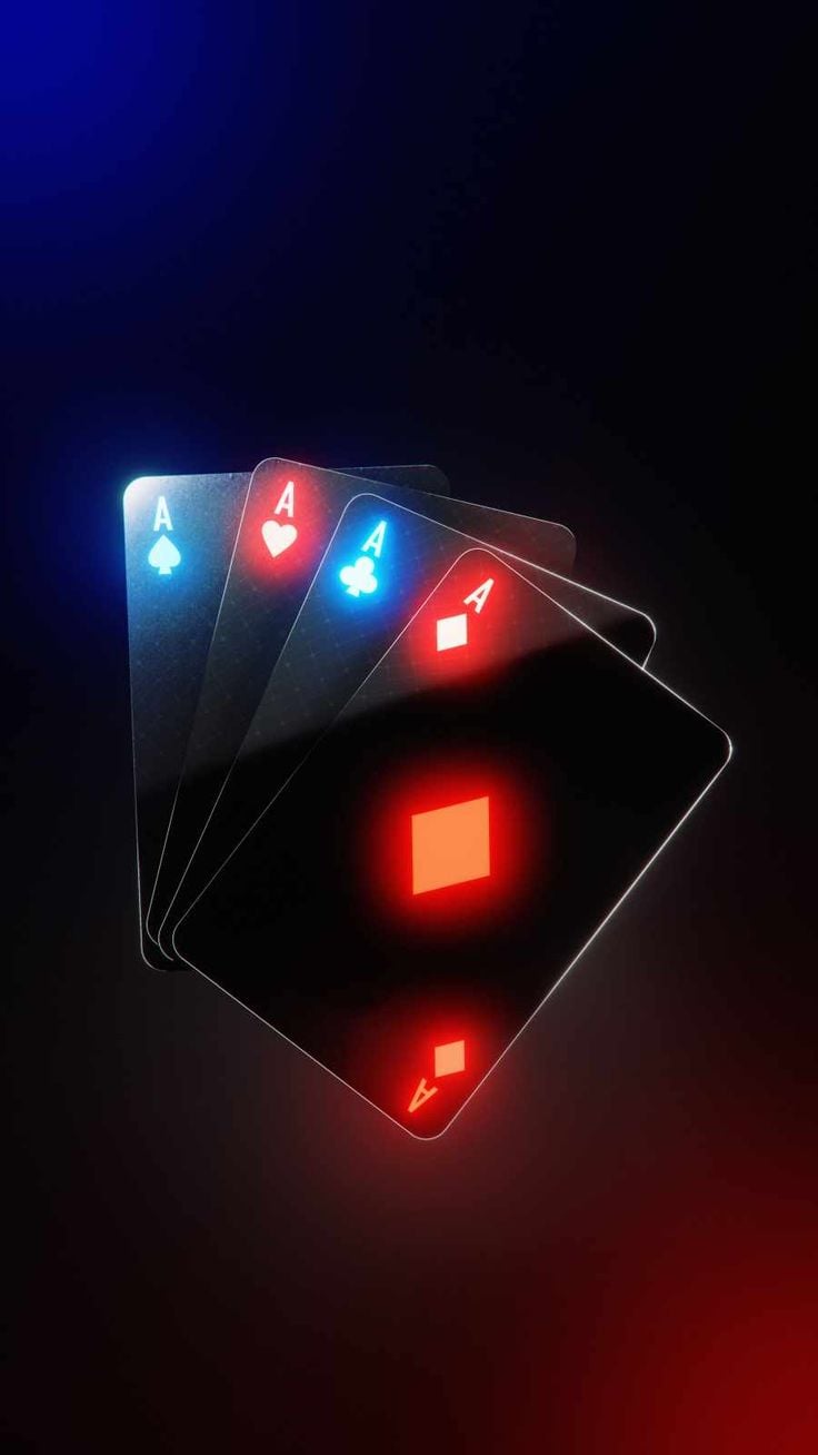 Glowing 3D Cards Wallpapers - Wallpaper Cave