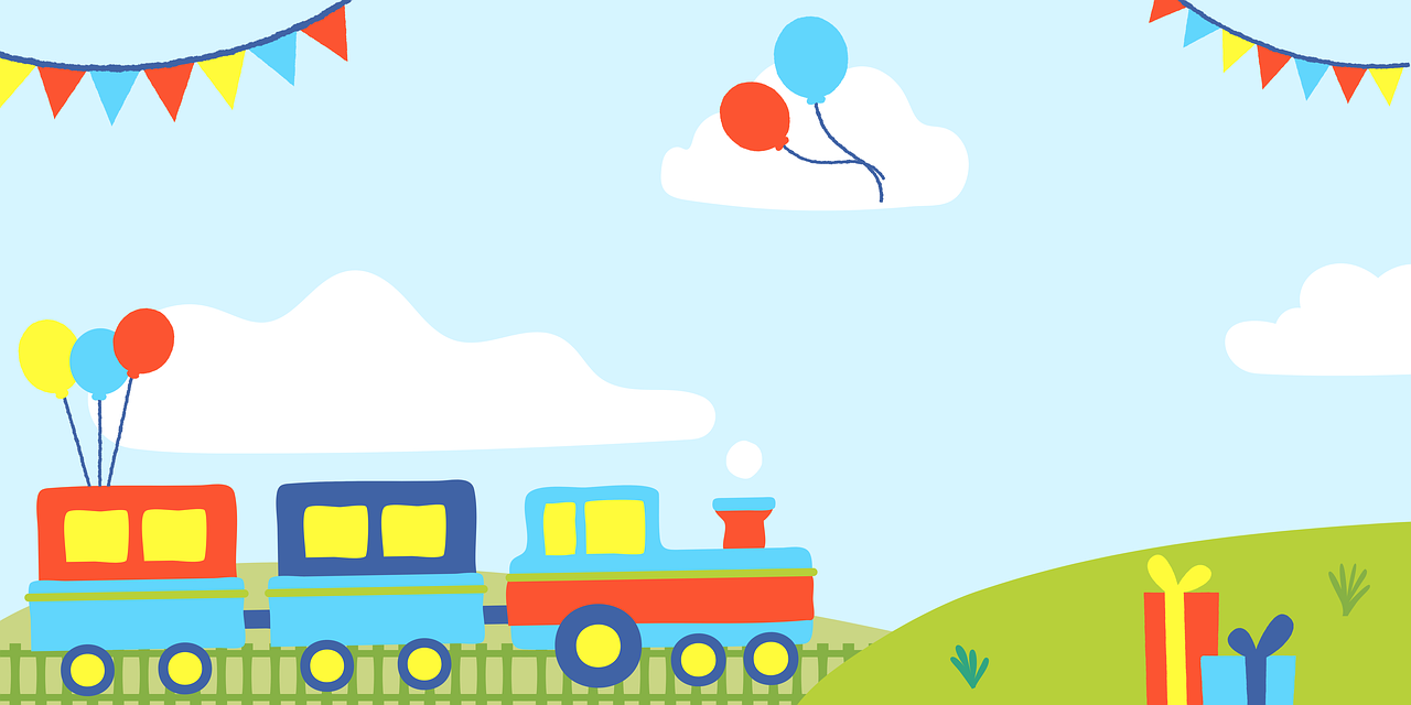 Train Railroad Cartoon