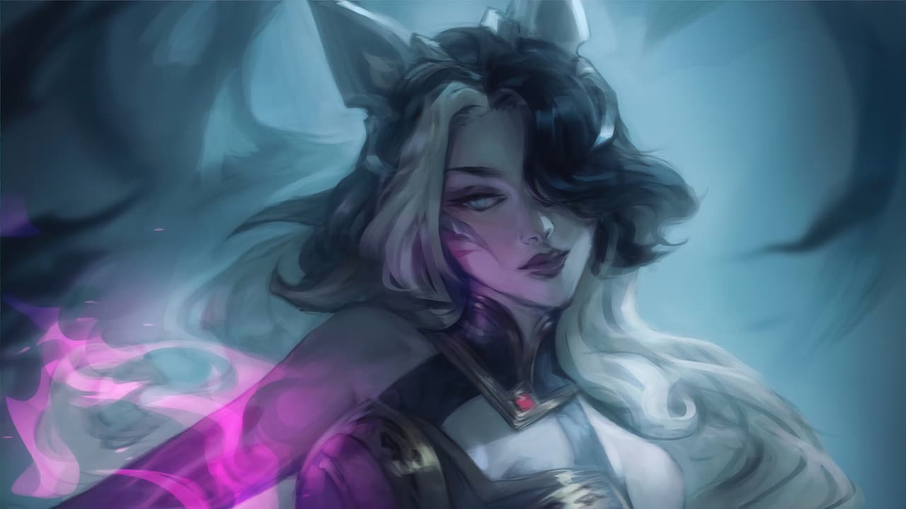 LOL Coven Ahri LoL PC DeskK Wallpaper & Artwork