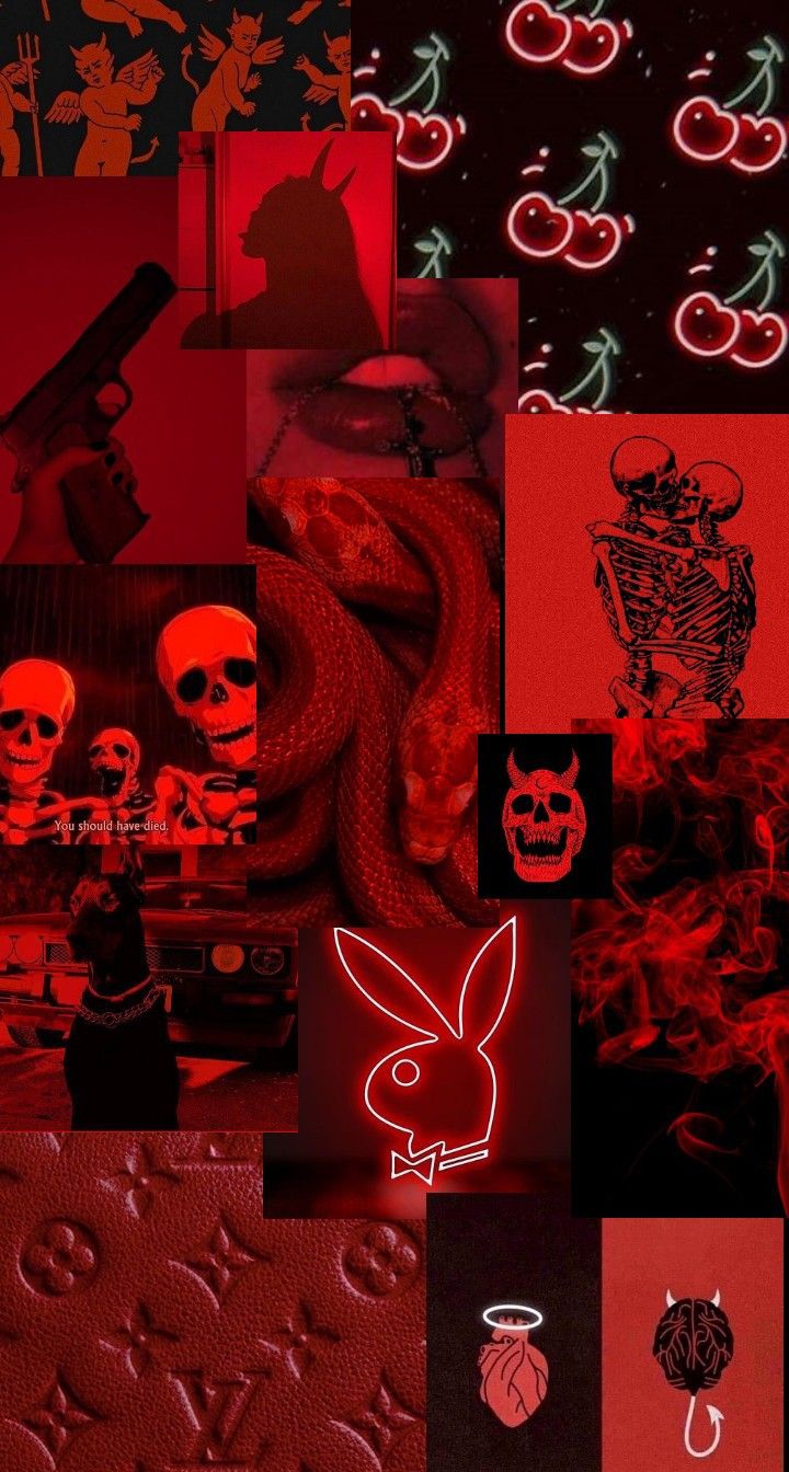 red aesthesic. Cute tumblr wallpaper, Wallpaper iphone neon, iPhone red wallpaper