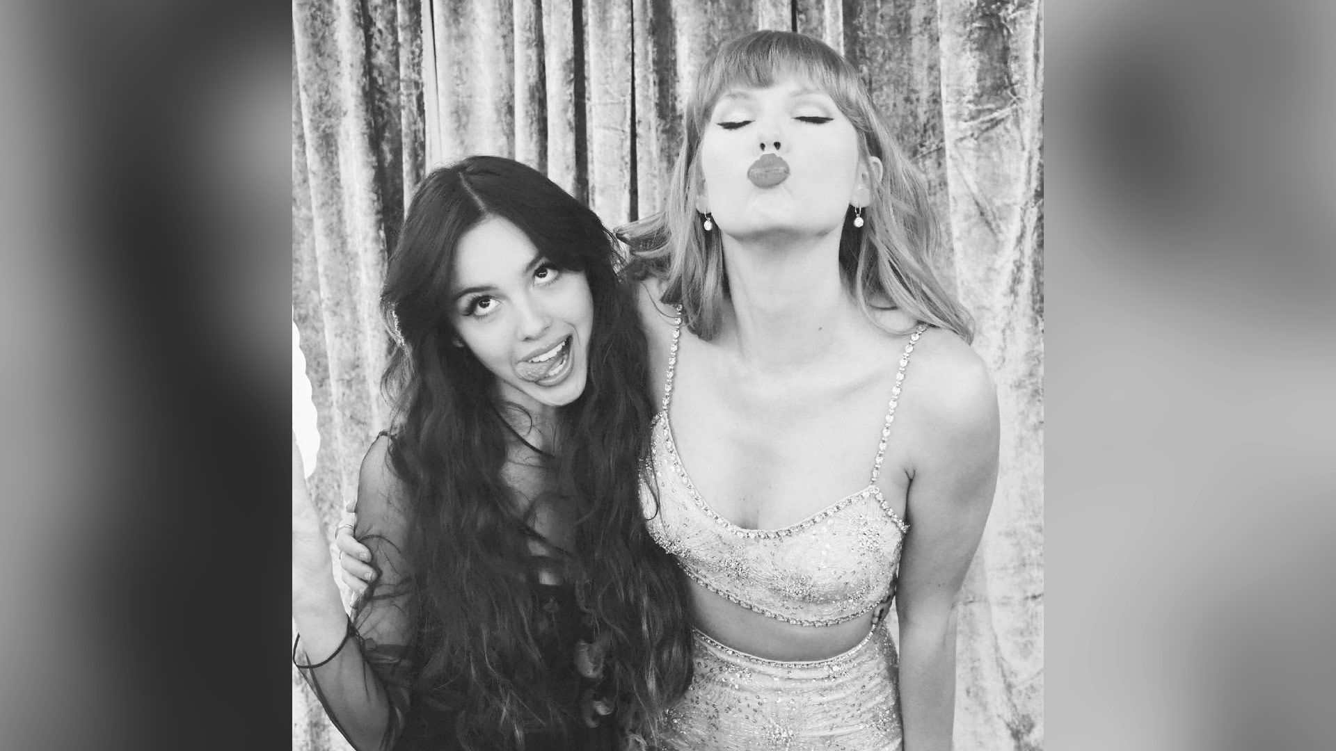 Taylor Swift and Olivia Rodrigo met at the BRIT Awards